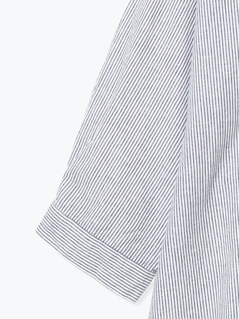 Samansa Mos2「バンドカラーゆるシャツ」|シャツ・ブラウス|