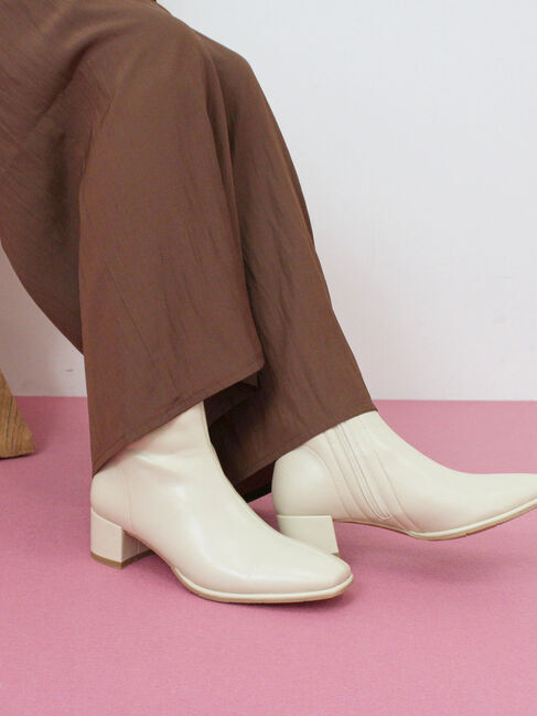 Samansa Mos2 blue「【マエストロ監修】ストレスフリーショートブーツ」|ビジネス・ドレスシューズ|キナリ