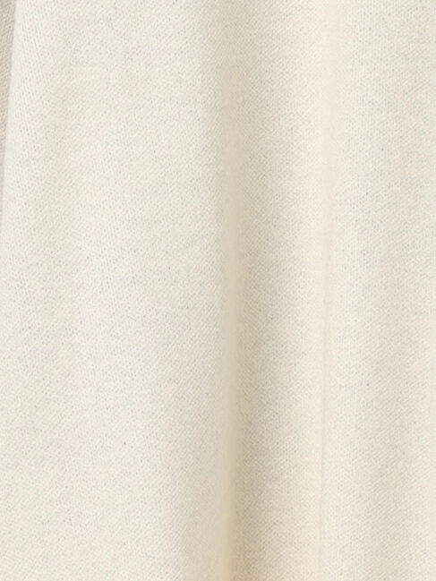 Samansa Mos2 blue「【Hug knit】ロゴプルオーバー」|ニット・セーター|