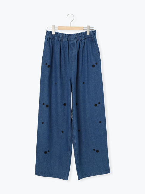 Samansa Mos2「3Dレースモチーフ付きパンツ」|その他|