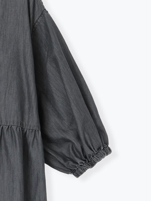 Samansa Mos2「【接触冷感】ライトオンスデニムワンピース」|ワンピース|