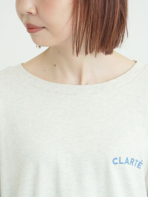 Samansa Mos2「袖タックTシャツ」|Tシャツ・カットソー|