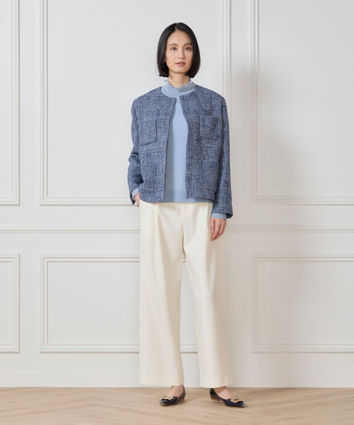 7-IDconcept.「シアーハイネックプルオーバー」|Tシャツ・カットソー|