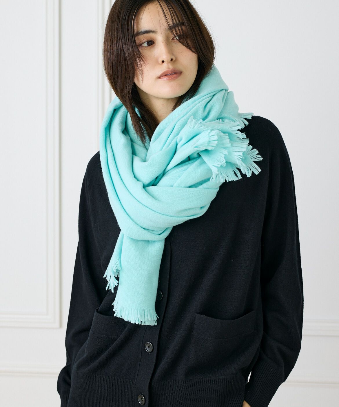 FAVORITE SUKINAMONO「ウルトラファインラムミニバスケットストール《ASAUCE MELER》」|ストール|