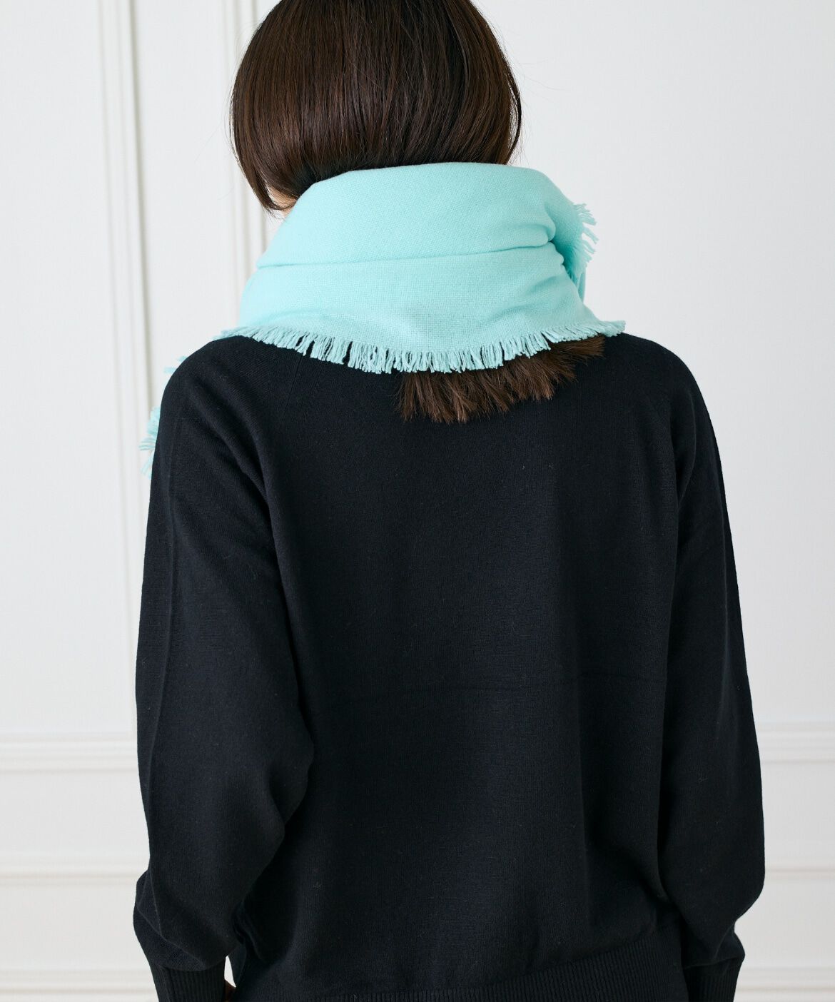 FAVORITE SUKINAMONO「ウルトラファインラムミニバスケットストール《ASAUCE MELER》」|ストール|