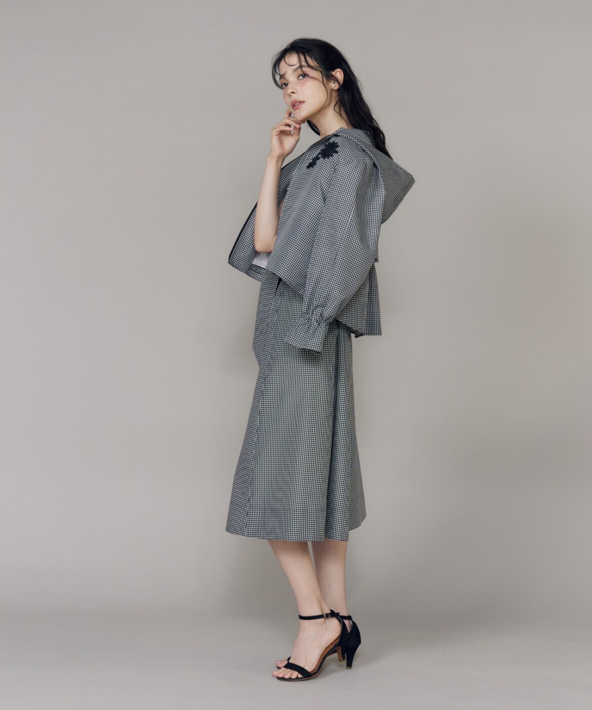 Maglie le cassetto「《M Maglie le cassetto》フラワーモチーフレースブルゾン」|その他|