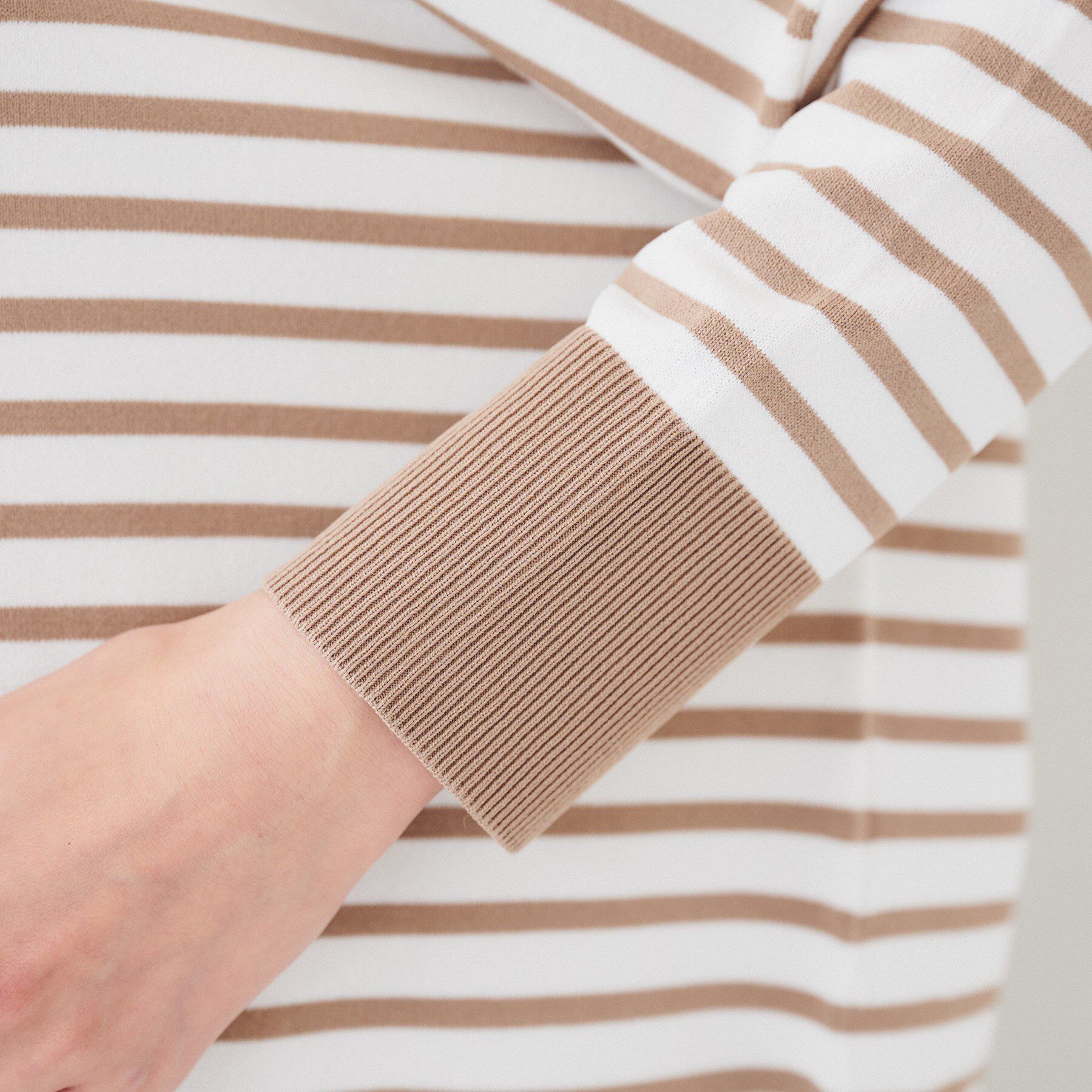 UNTITLED「【体型カバー/透けにくい】ワイドシルエットニット」|ニット・セーター|