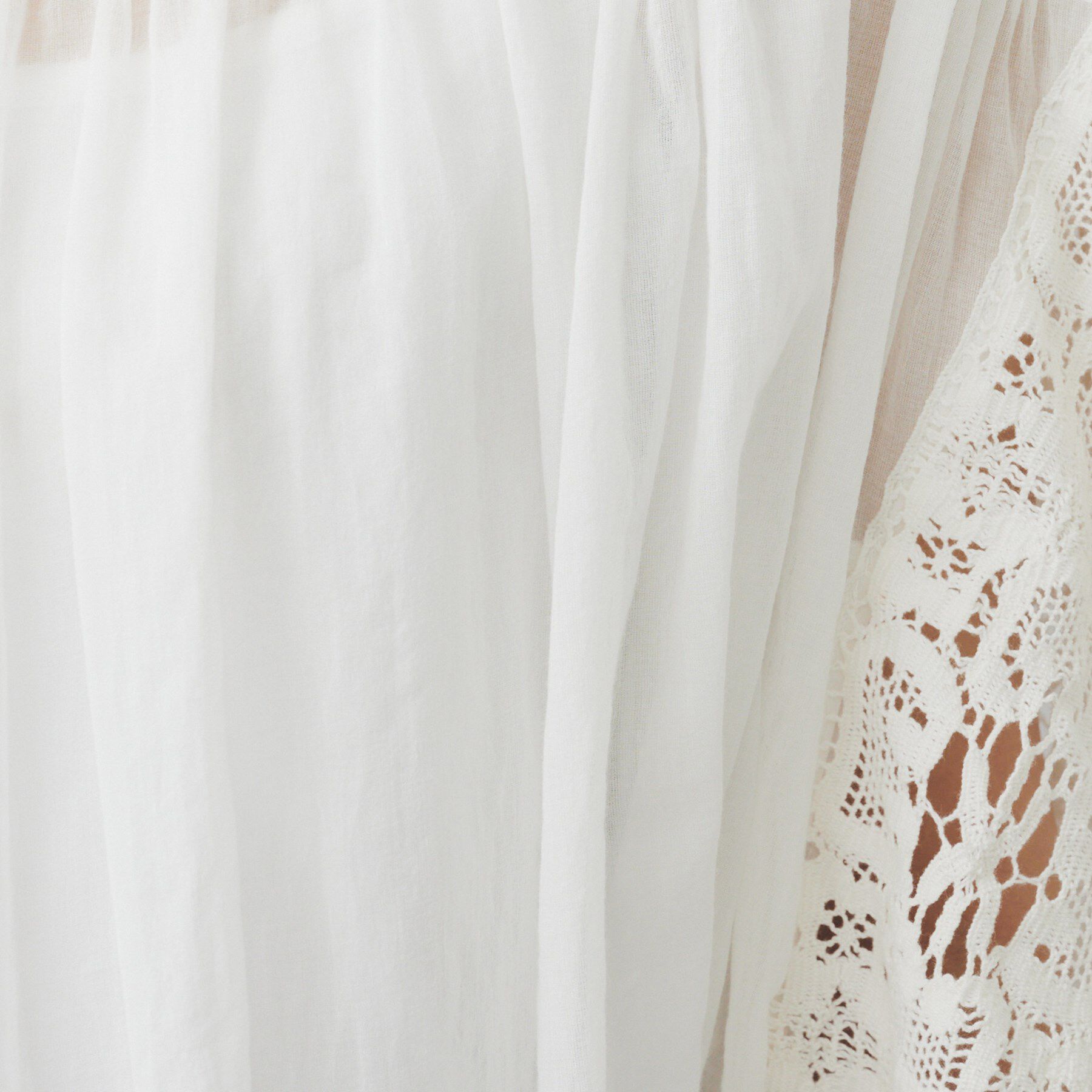 UNTITLED「【Liyoca】コットンシフォン ギャザーブラウス」|シャツ・ブラウス|