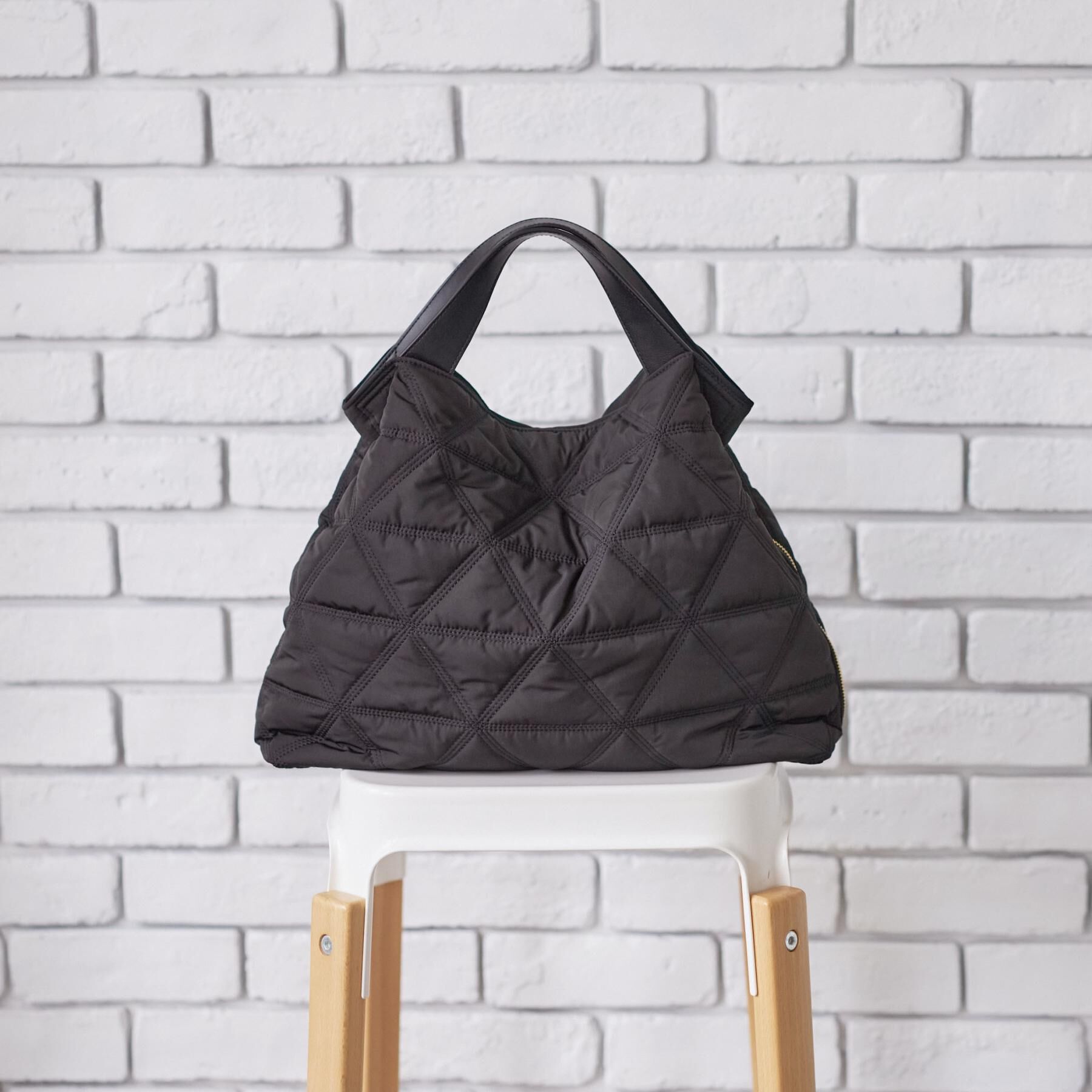 UNTITLED「【追加】キルティングビッグトート」|トートバッグ|