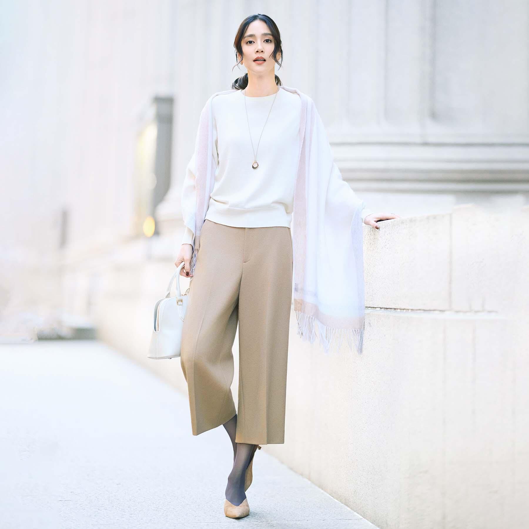 UNTITLED「【名品／定番人気】ウールチェックストール」|ストール|