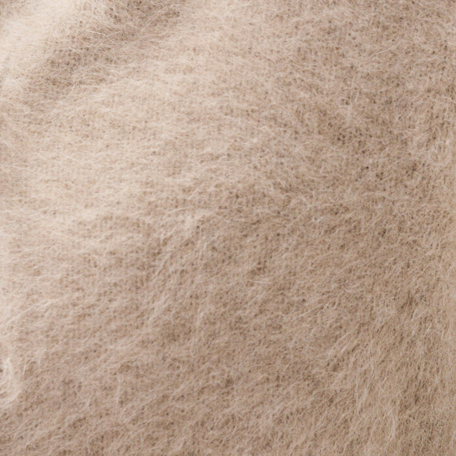 UNTITLED「【ふわふわニット/オンオフ使える】フォックスカシミヤ衿付きカーディガン」|カーディガン|