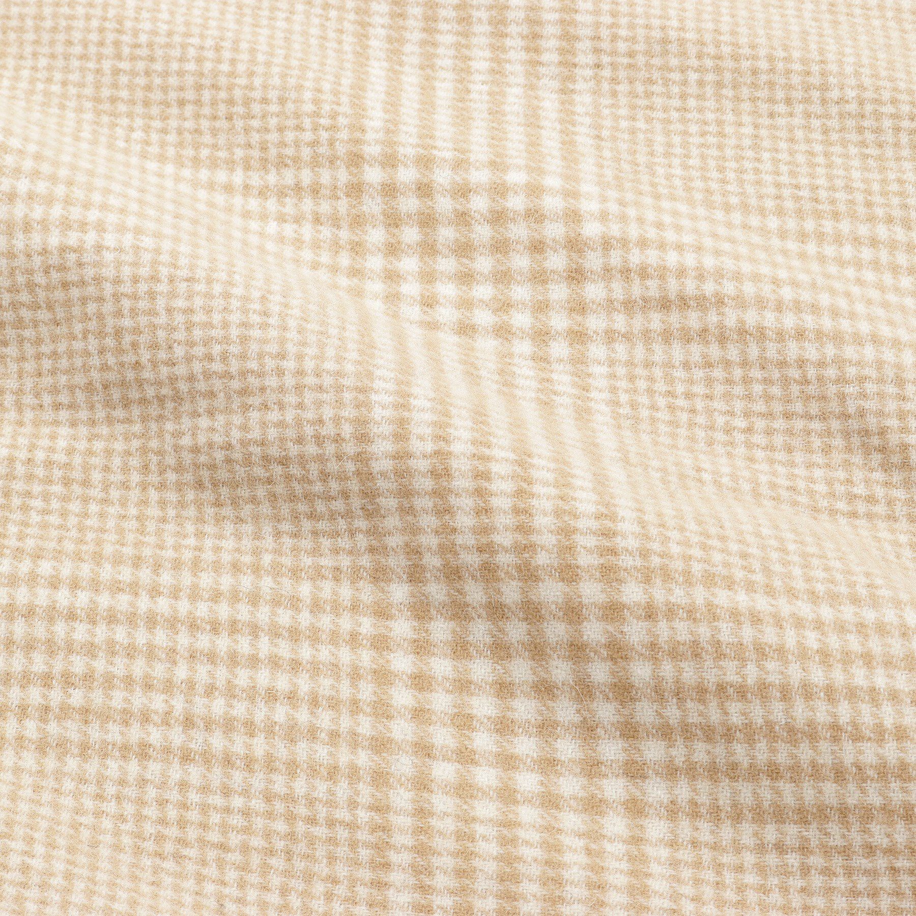 UNTITLED「ハウンドトゥース柄ウールカシミヤストール」|ストール|