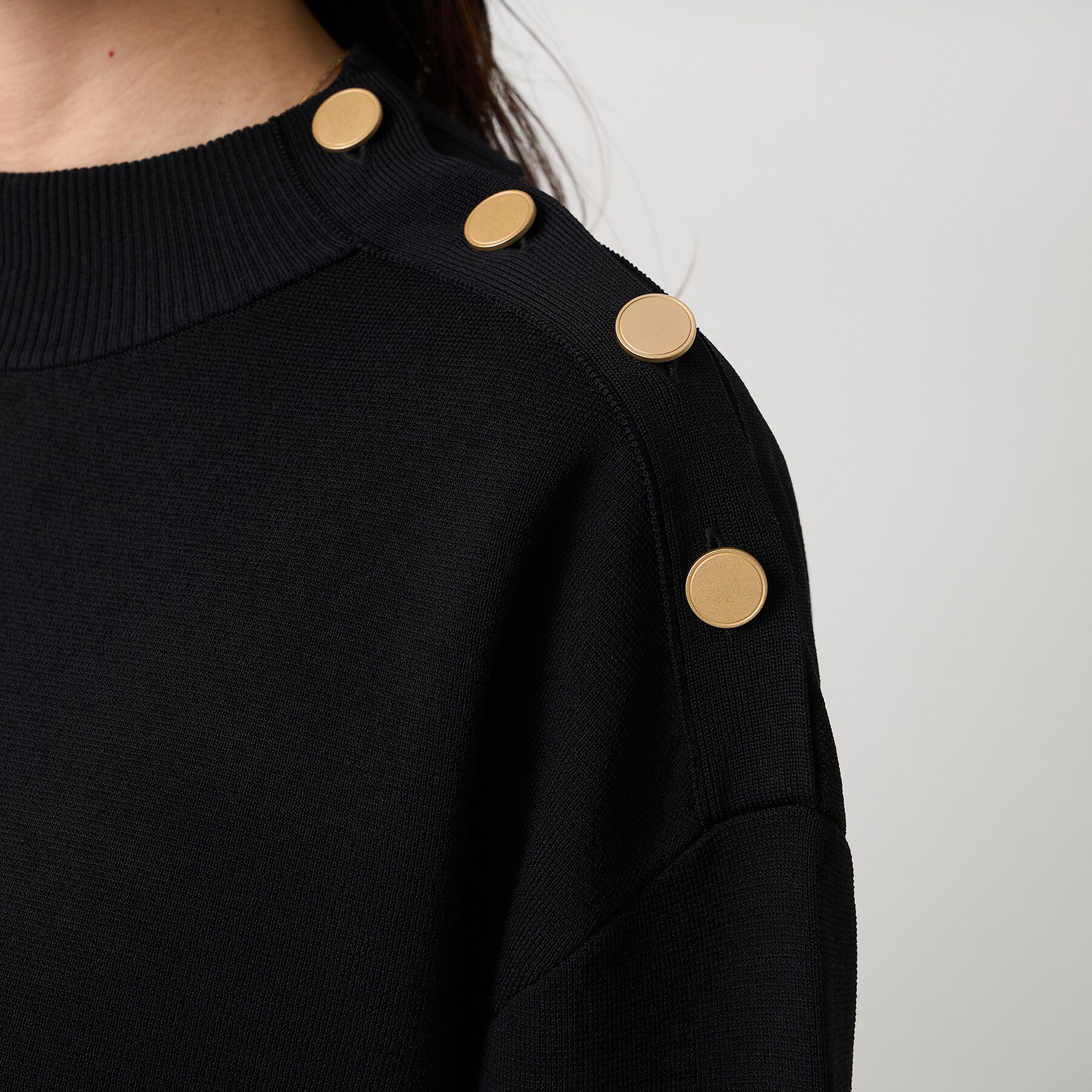 UNTITLED「【洗える】ミラノリブニット」|ニット・セーター|