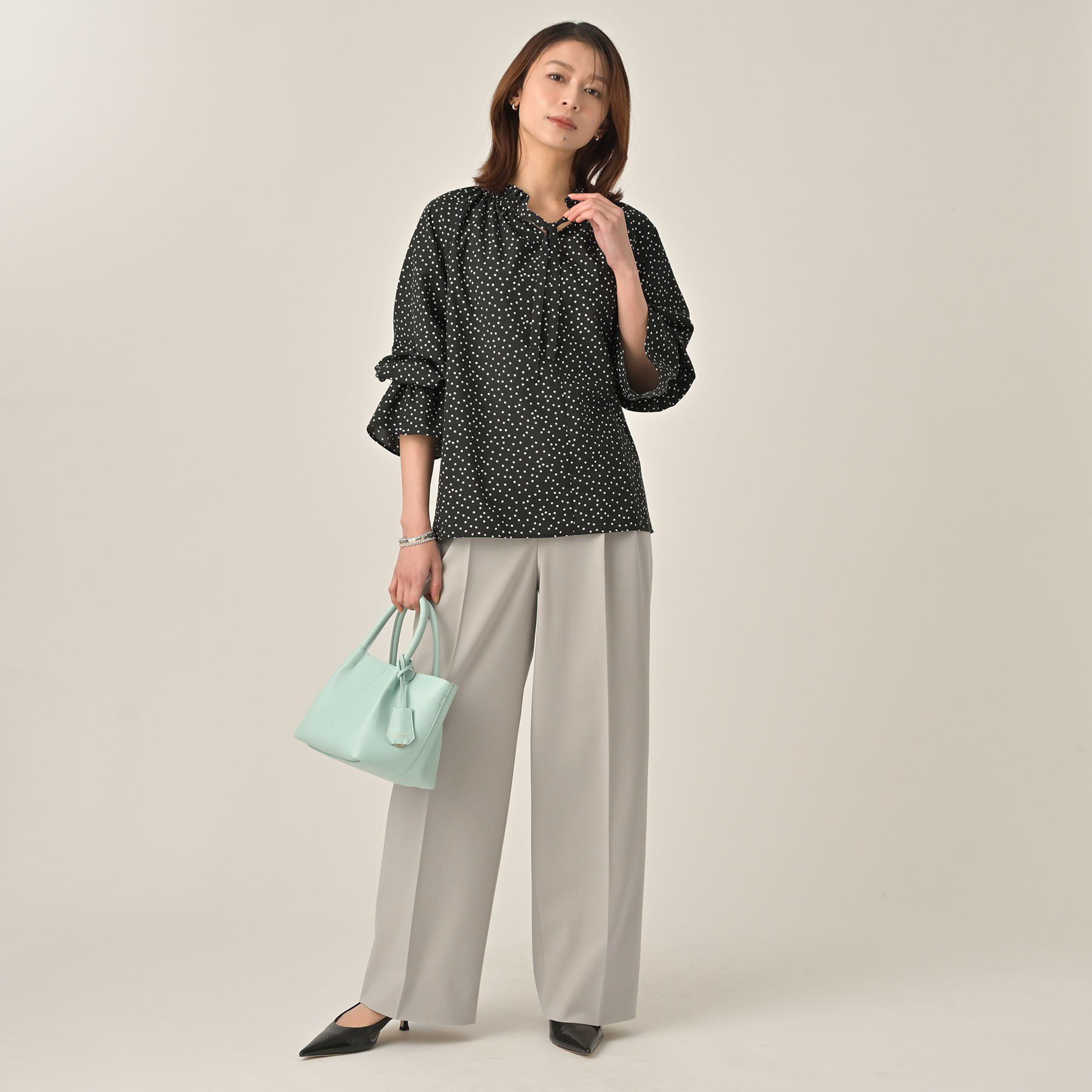 UNTITLED「【洗える/ワイド】ベーシックツータックパンツ」|その他|