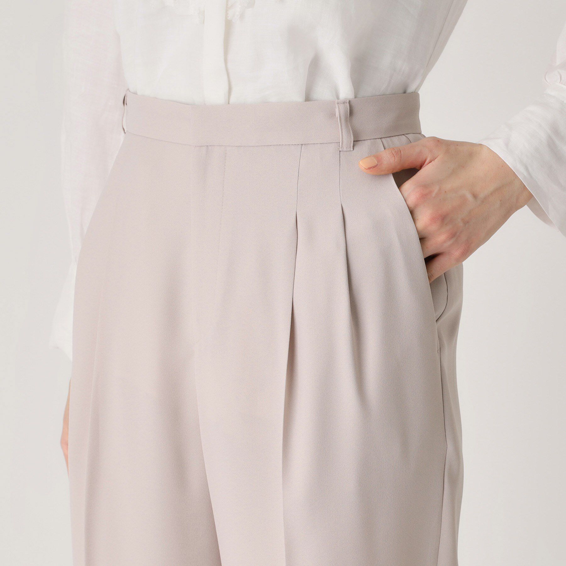 COUP DE CHANCE「【洗える／ウエストゴム】テーパードパンツ」|その他|