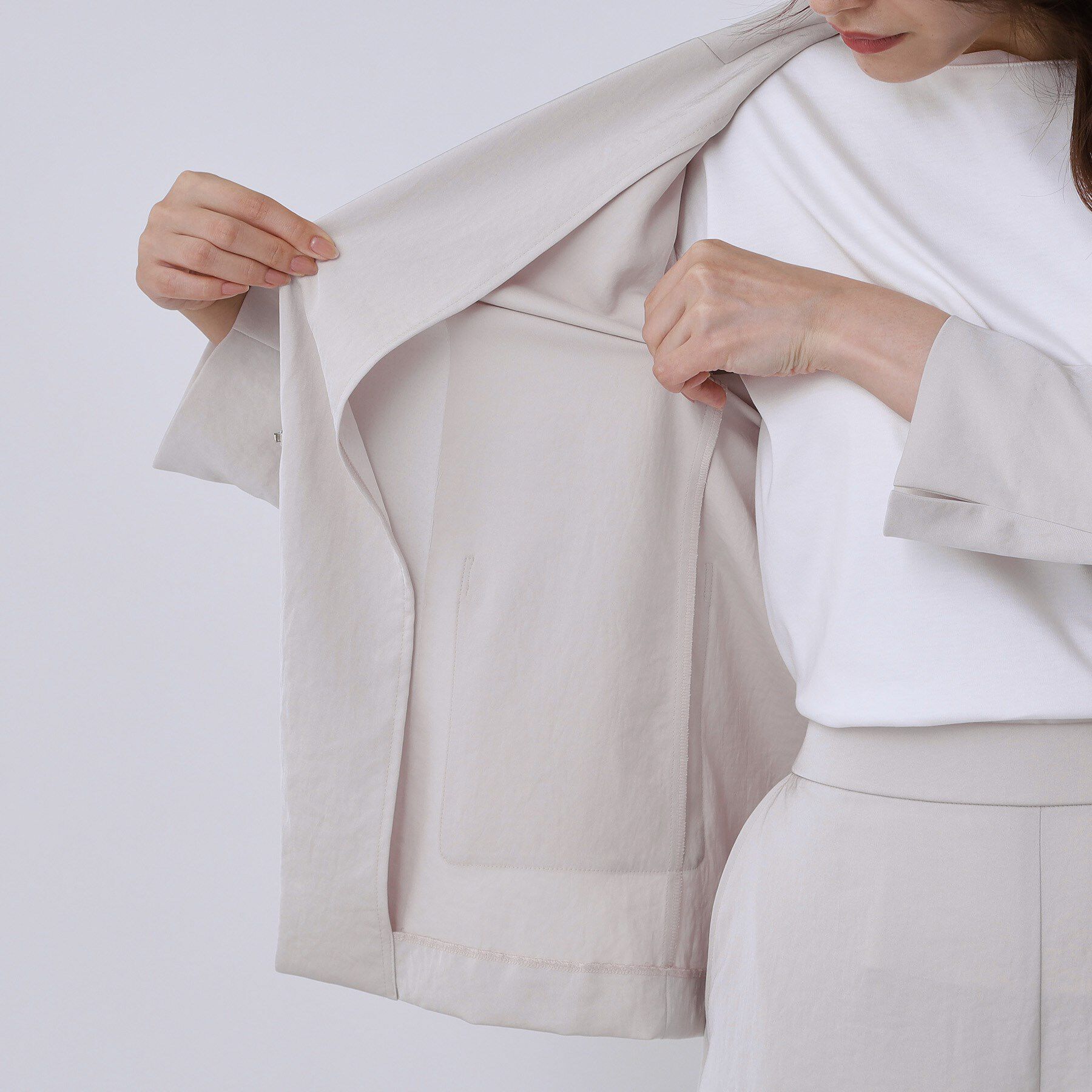 COUP DE CHANCE「【手洗い可／日本製】テーラードジャケット」|テーラードジャケット|