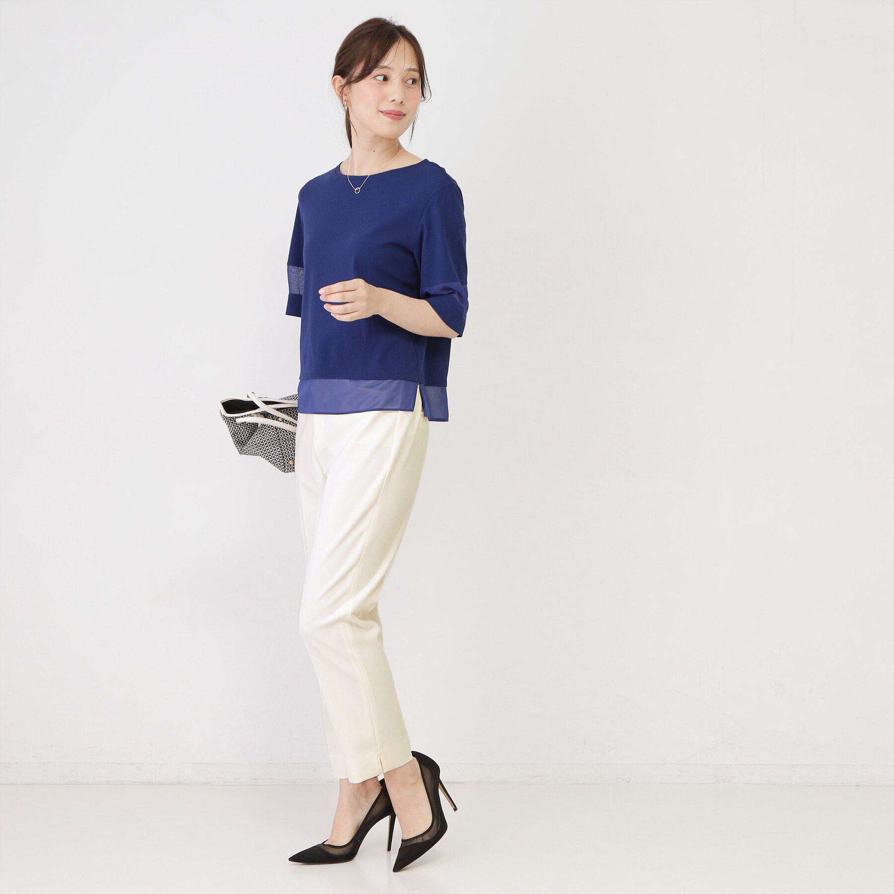 COUP DE CHANCE「【手洗い可】センタープレス入テーパードパンツ」|その他|