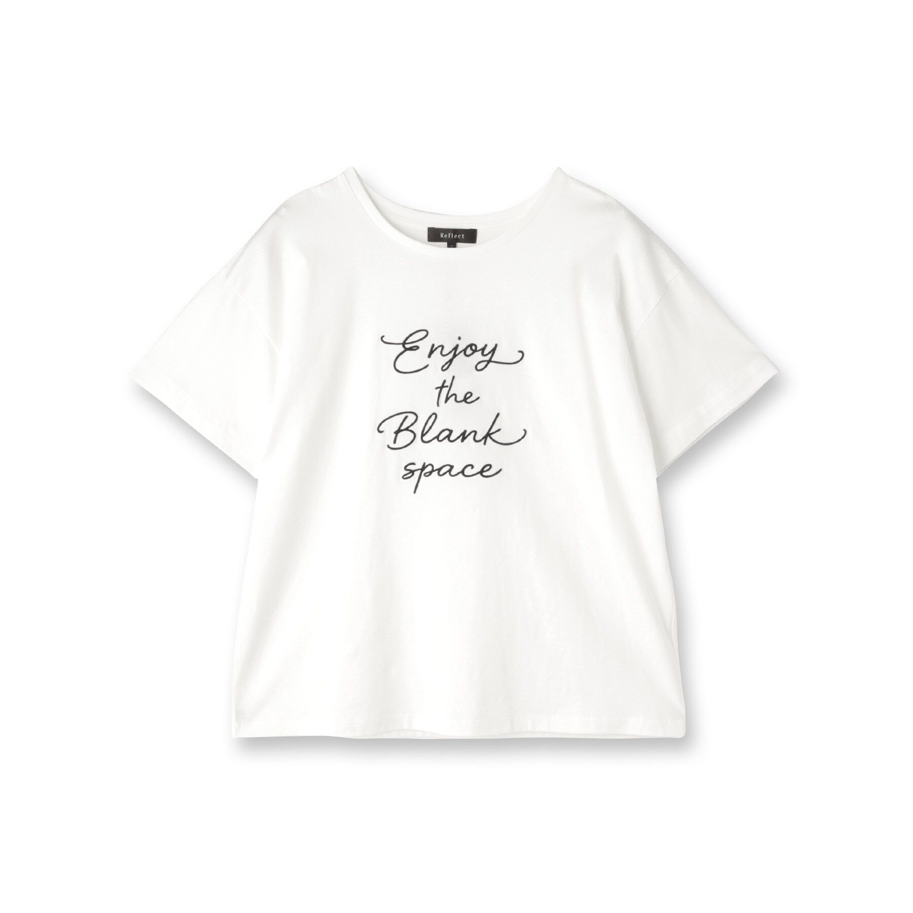 Reflect「【接触冷感】ラインアート刺繍Tシャツ」|Tシャツ・カットソー|