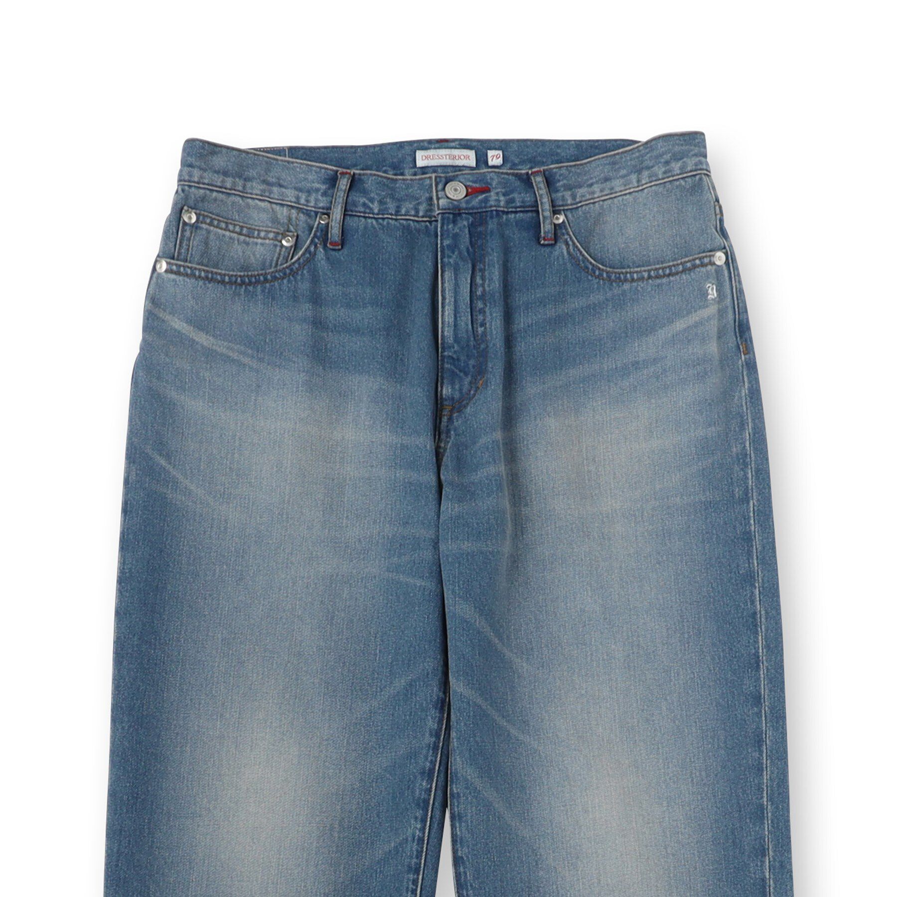 DRESSTERIOR「【Safari5月号掲載】10．6oz コンフォートワイドデニムパンツ」|デニム|