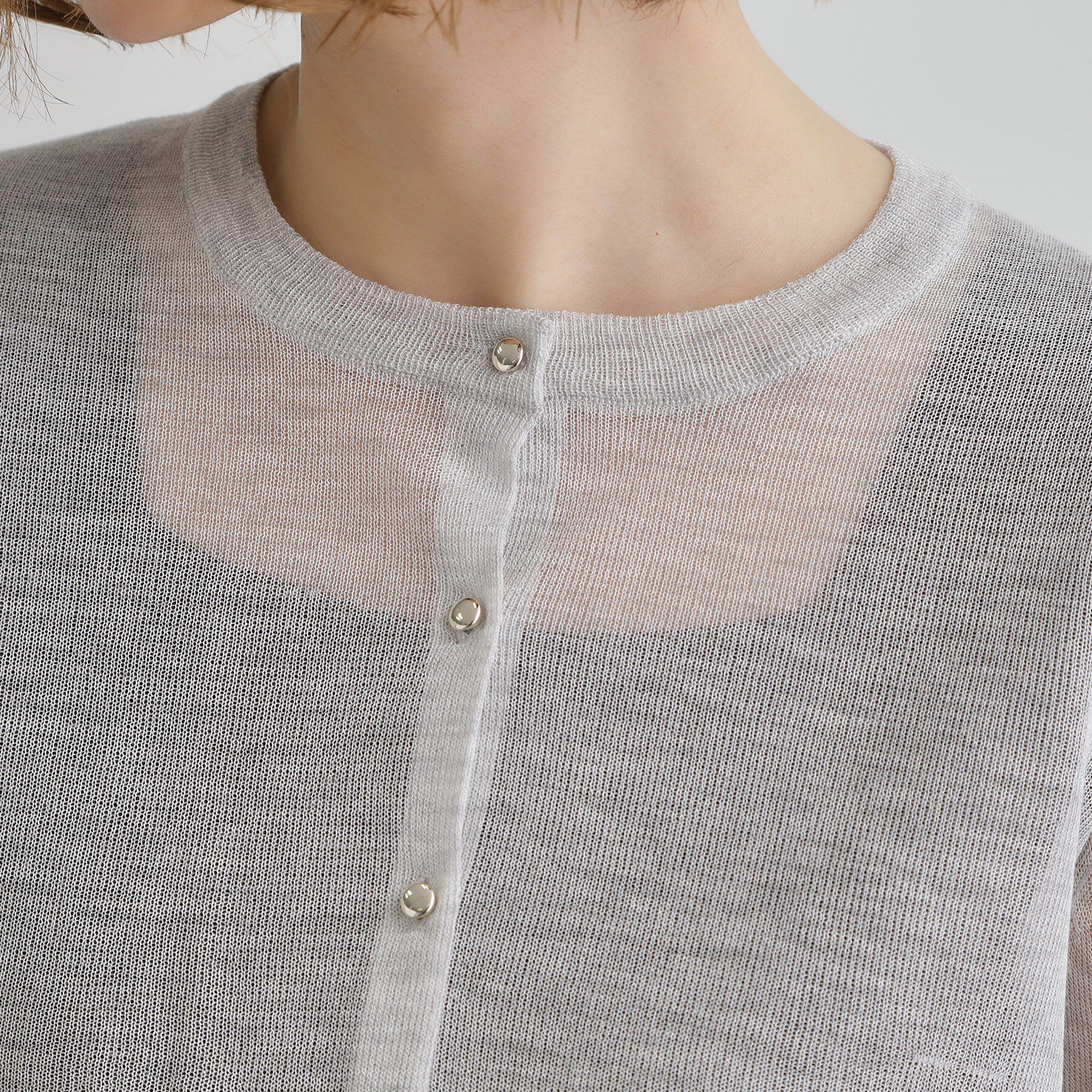 grove「【雑誌掲載】洗えるシアーカーディガン」|カーディガン|