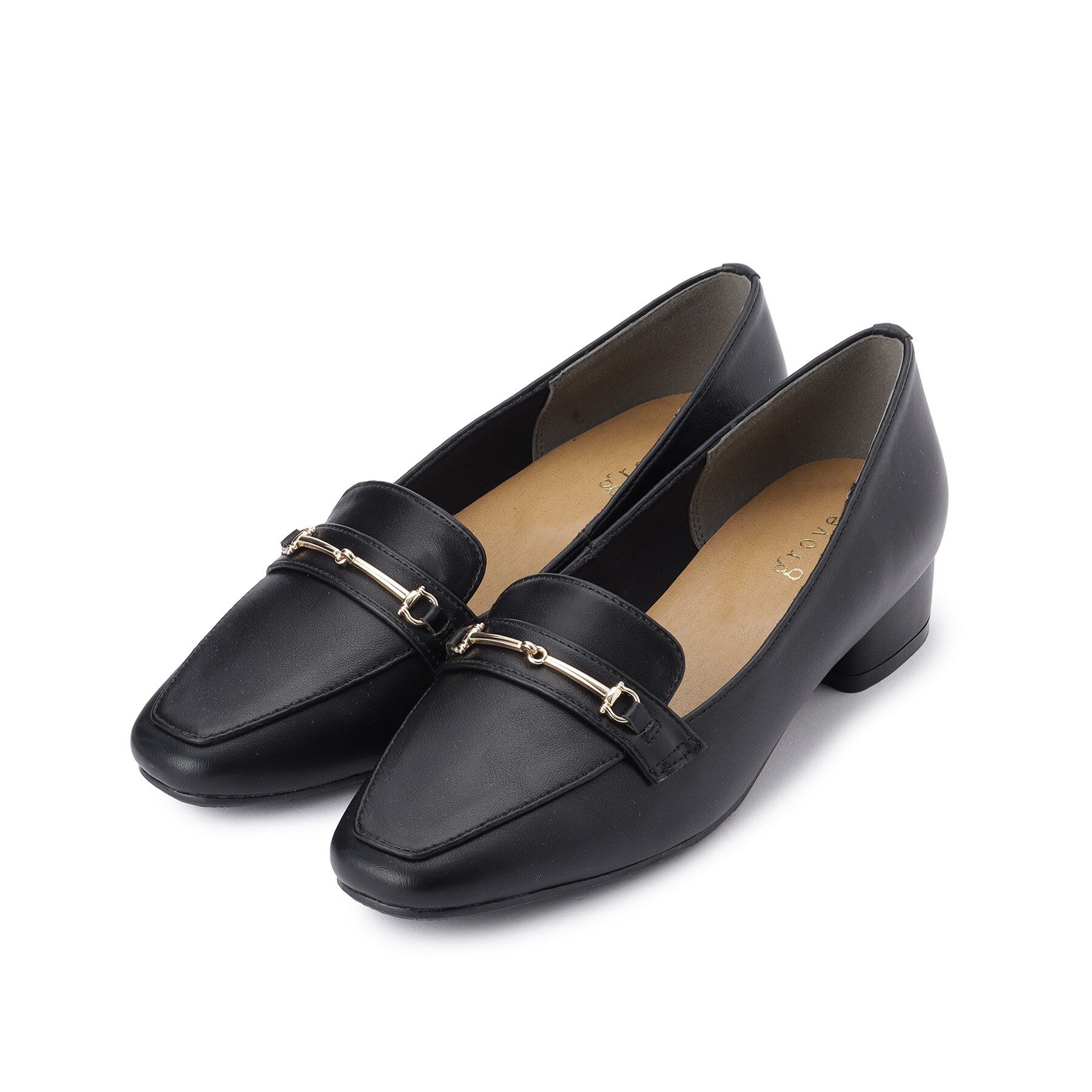 grove「ビットヒールローファー」|パンプス|ブラック(019)