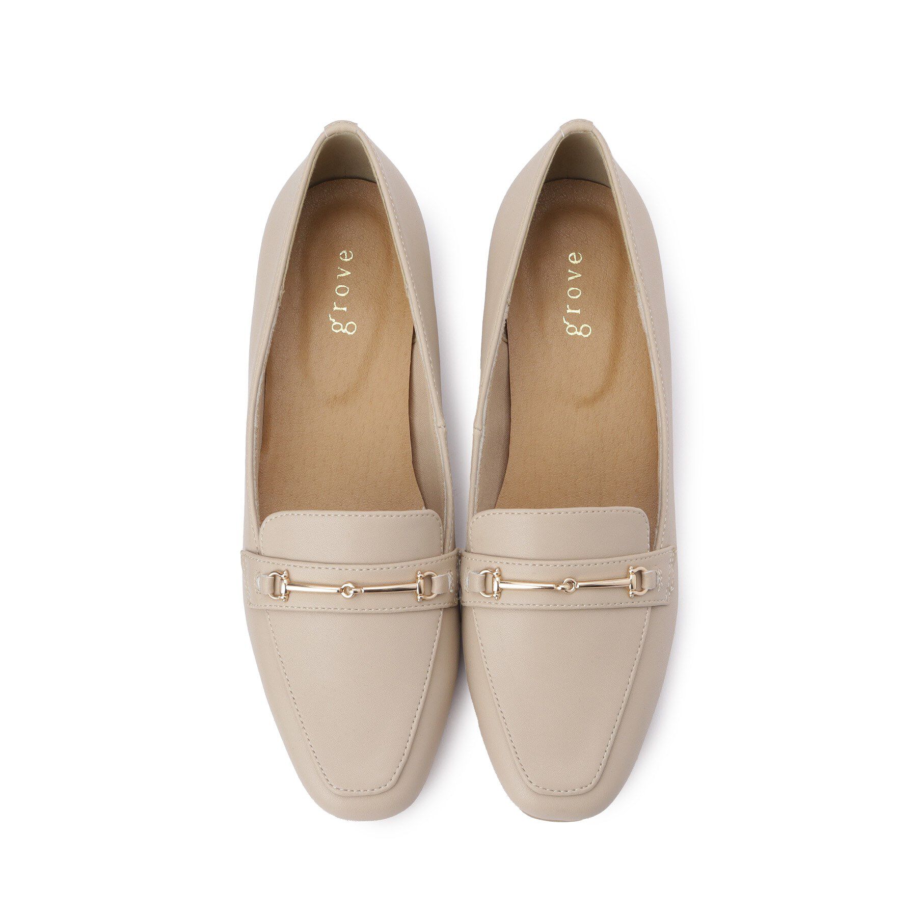 grove「ビットヒールローファー」|パンプス|