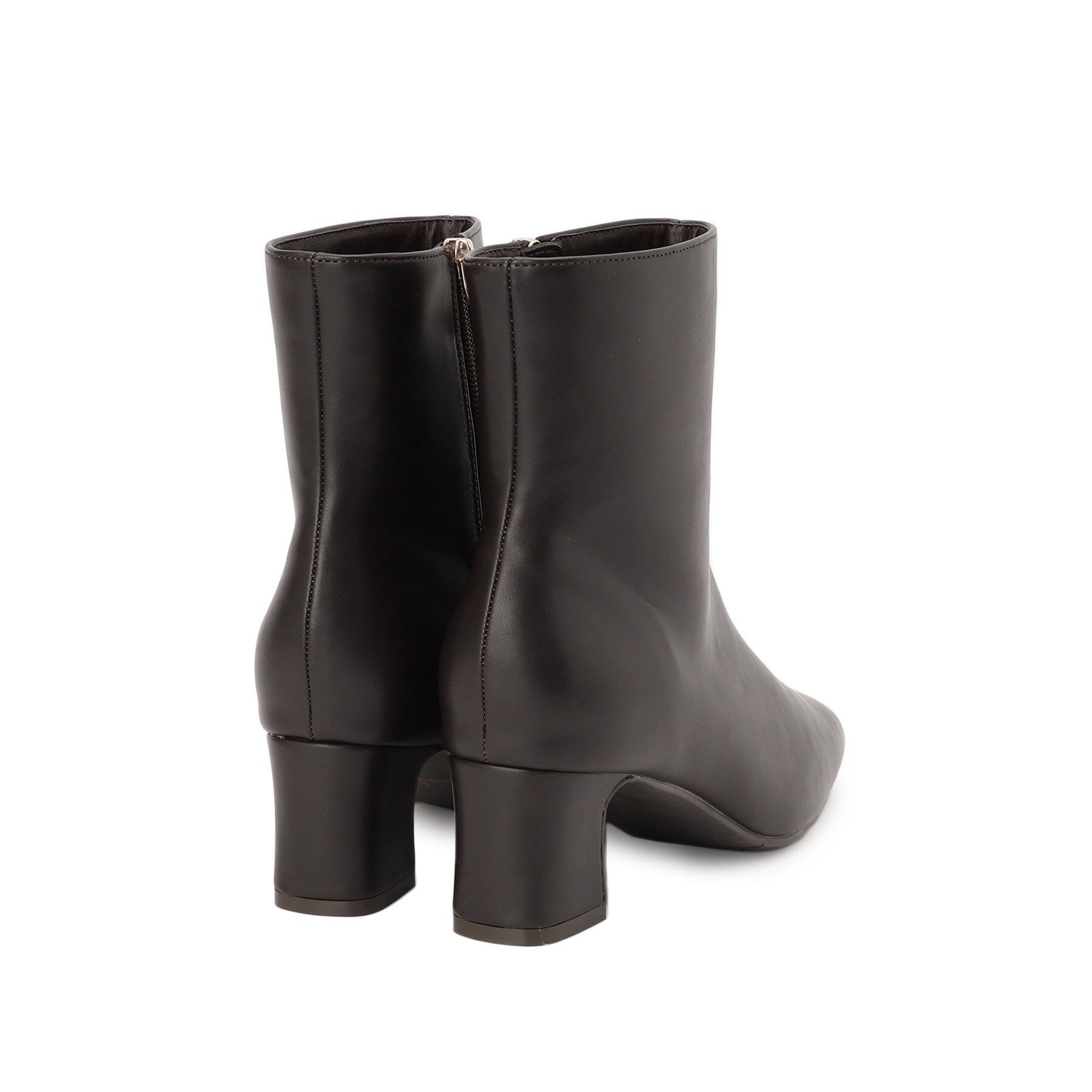 grove「アーモンドトゥヒールブーツ」|ショートブーツ|