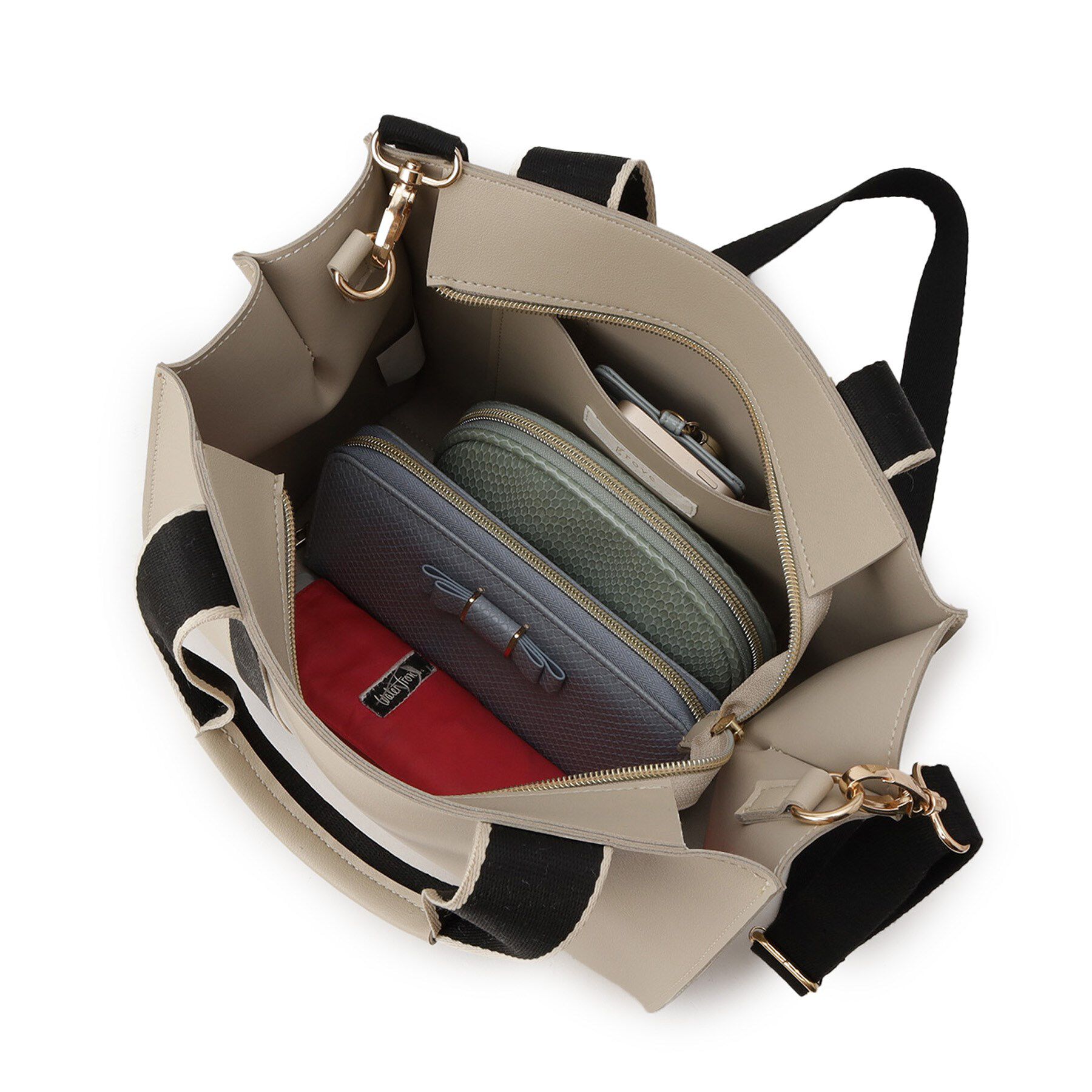 grove「テープハンドルスクエア2WAYトート」|トートバッグ|