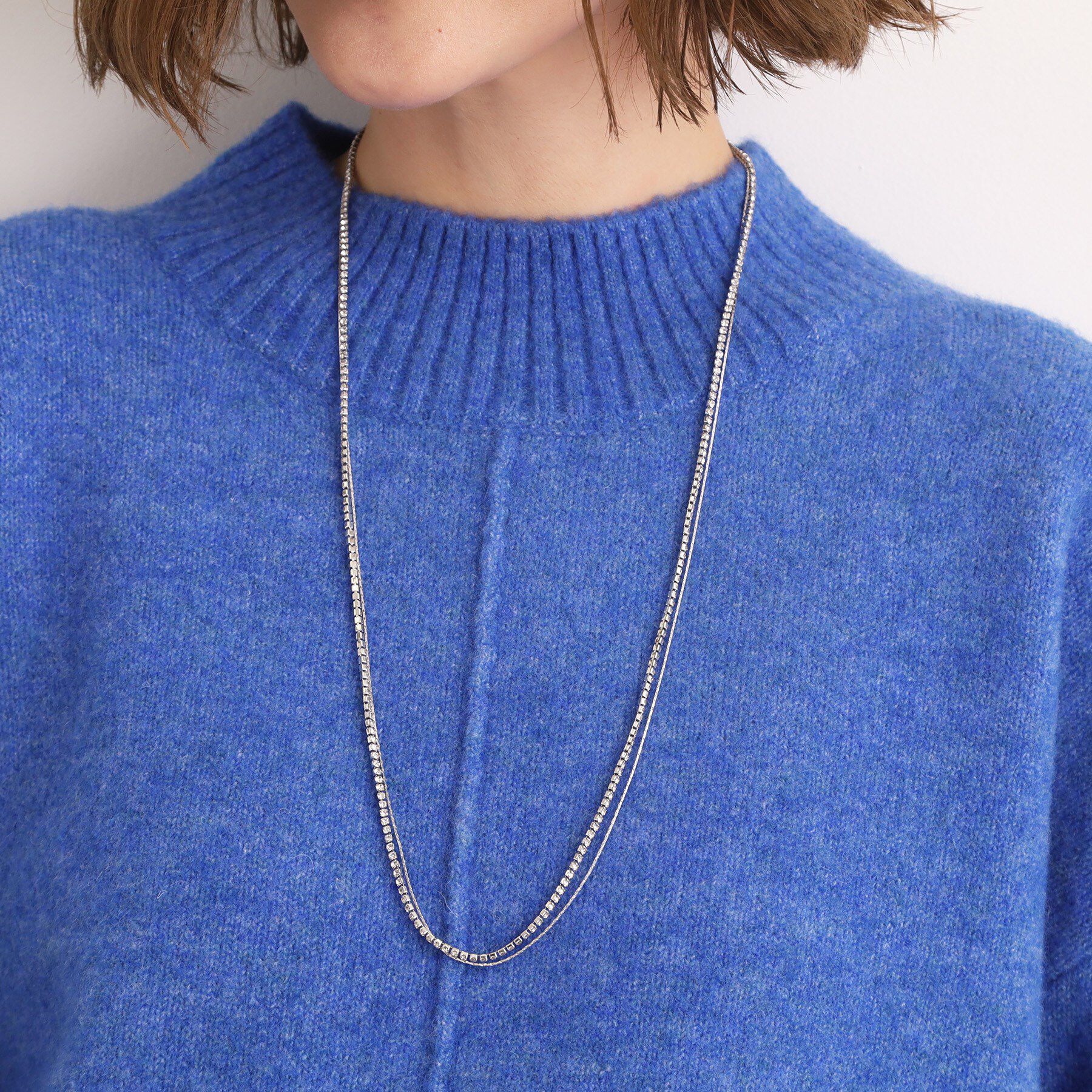 grove「ビジューレーン2連ネックレス」|ネックレス|