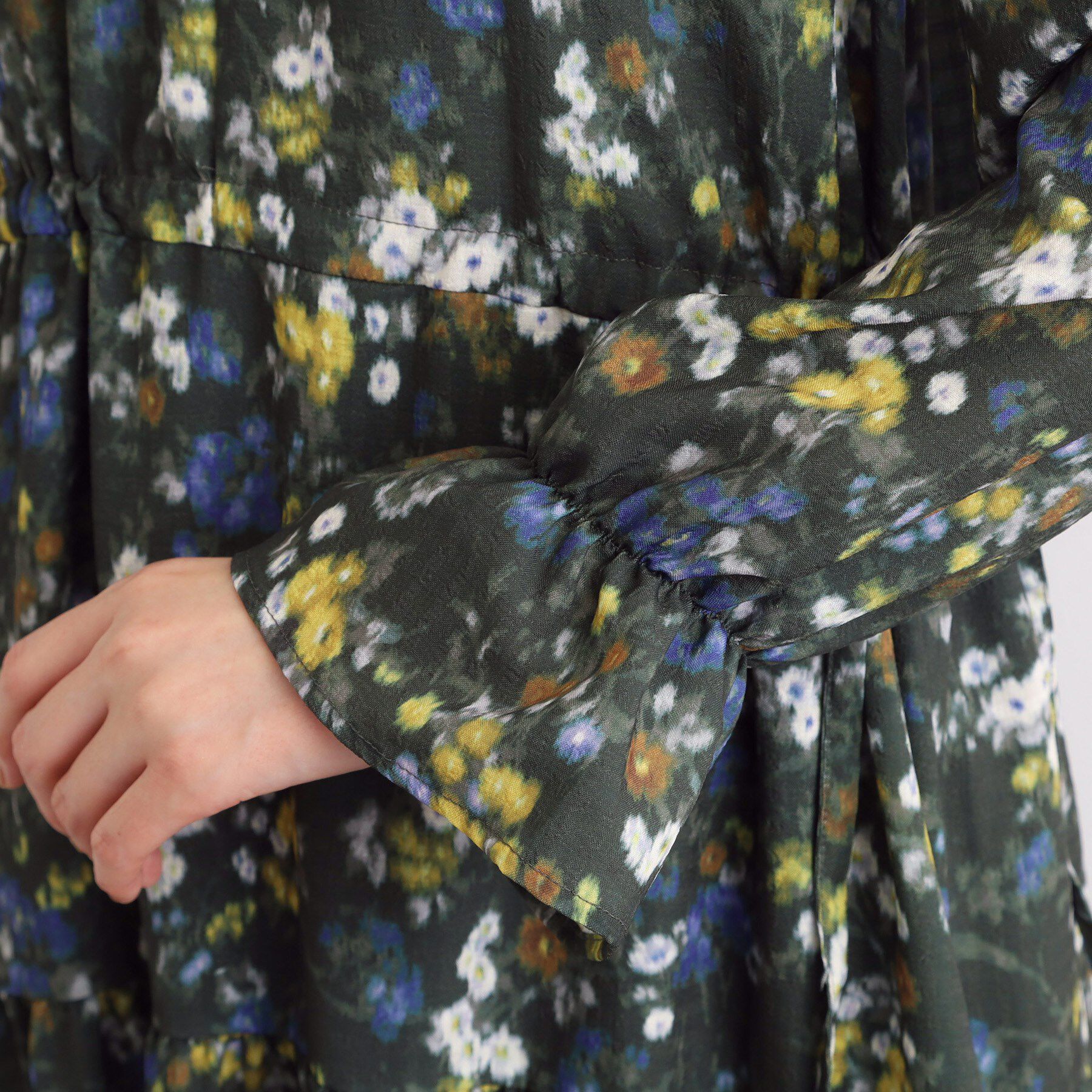 grove「カスリフラワーティアードワンピース」|ワンピース|