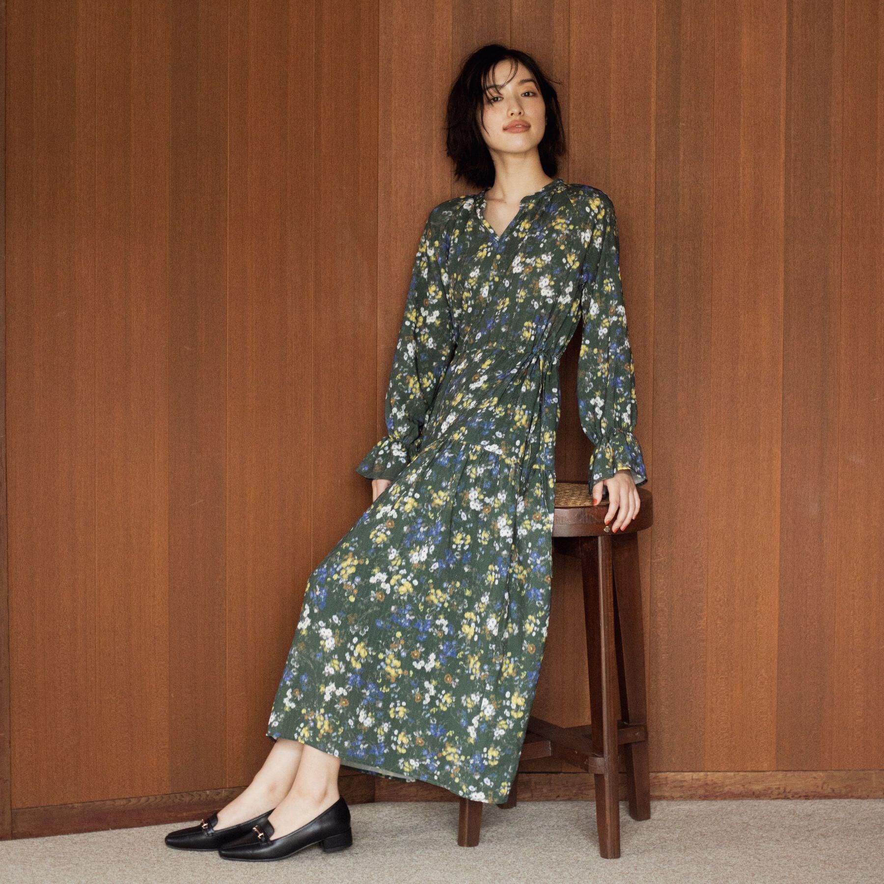 grove「カスリフラワーティアードワンピース」|ワンピース|