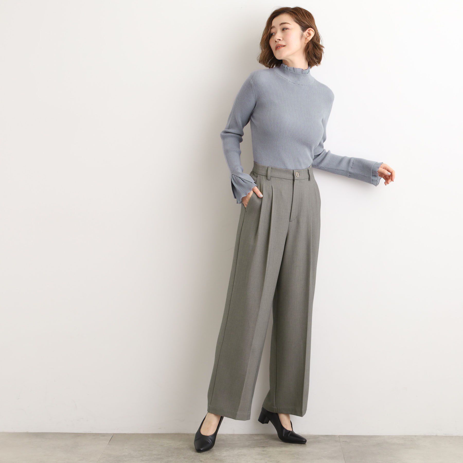 grove「ツータックワイドパンツ」|その他|