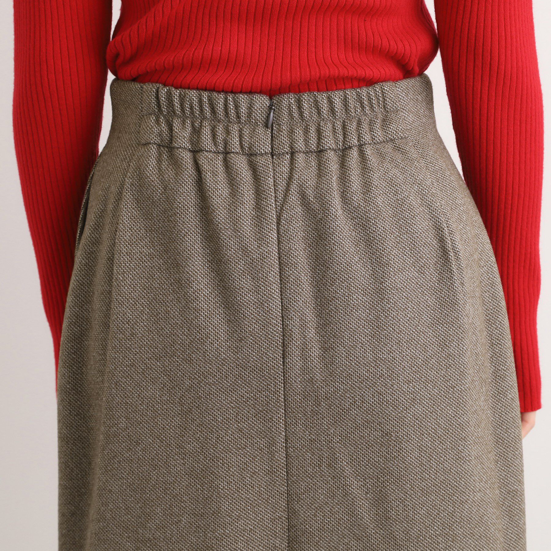 grove「起毛ジャカードナロースカート」|スカート|