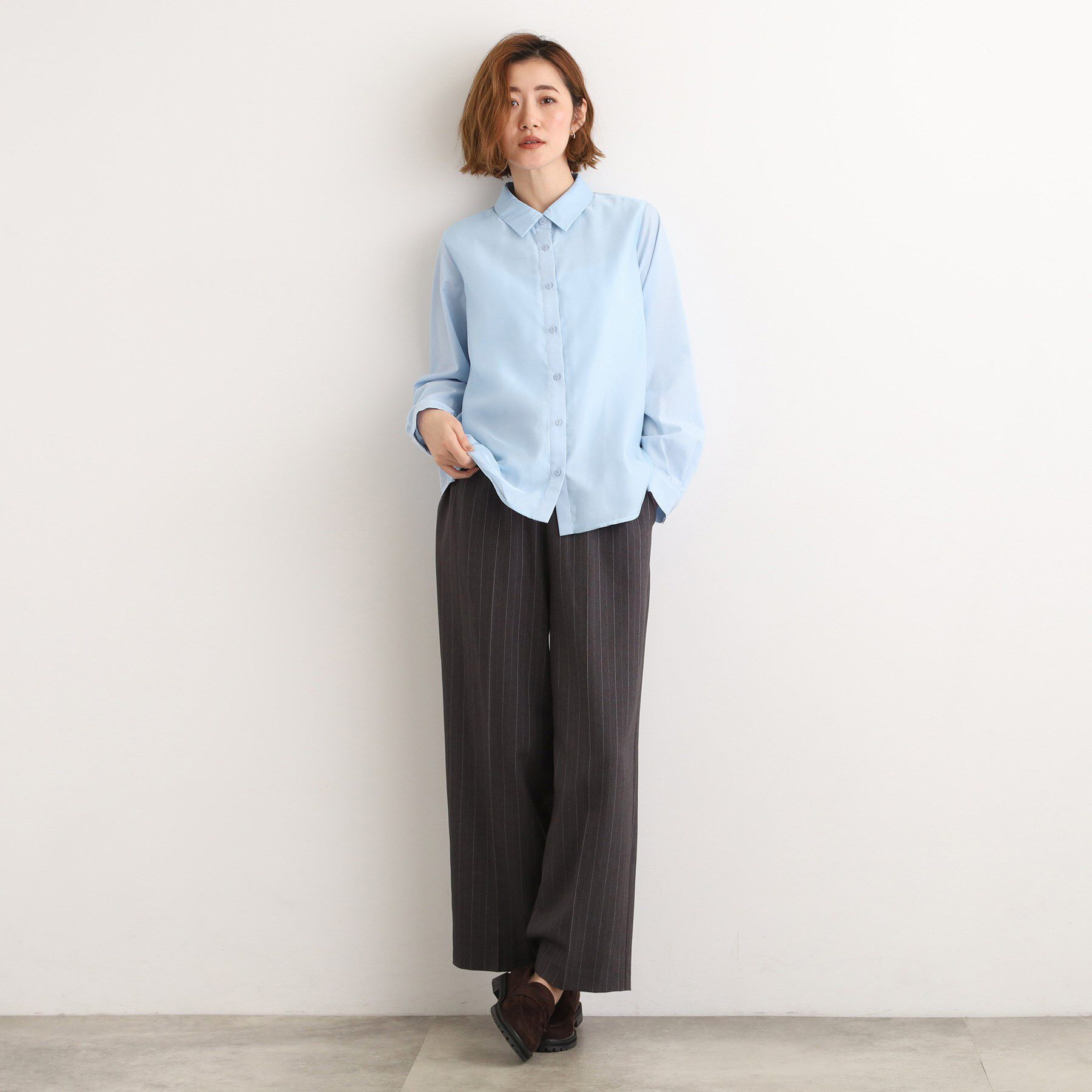 grove「オーガンジーレイヤードシャツ」|シャツ・ブラウス|