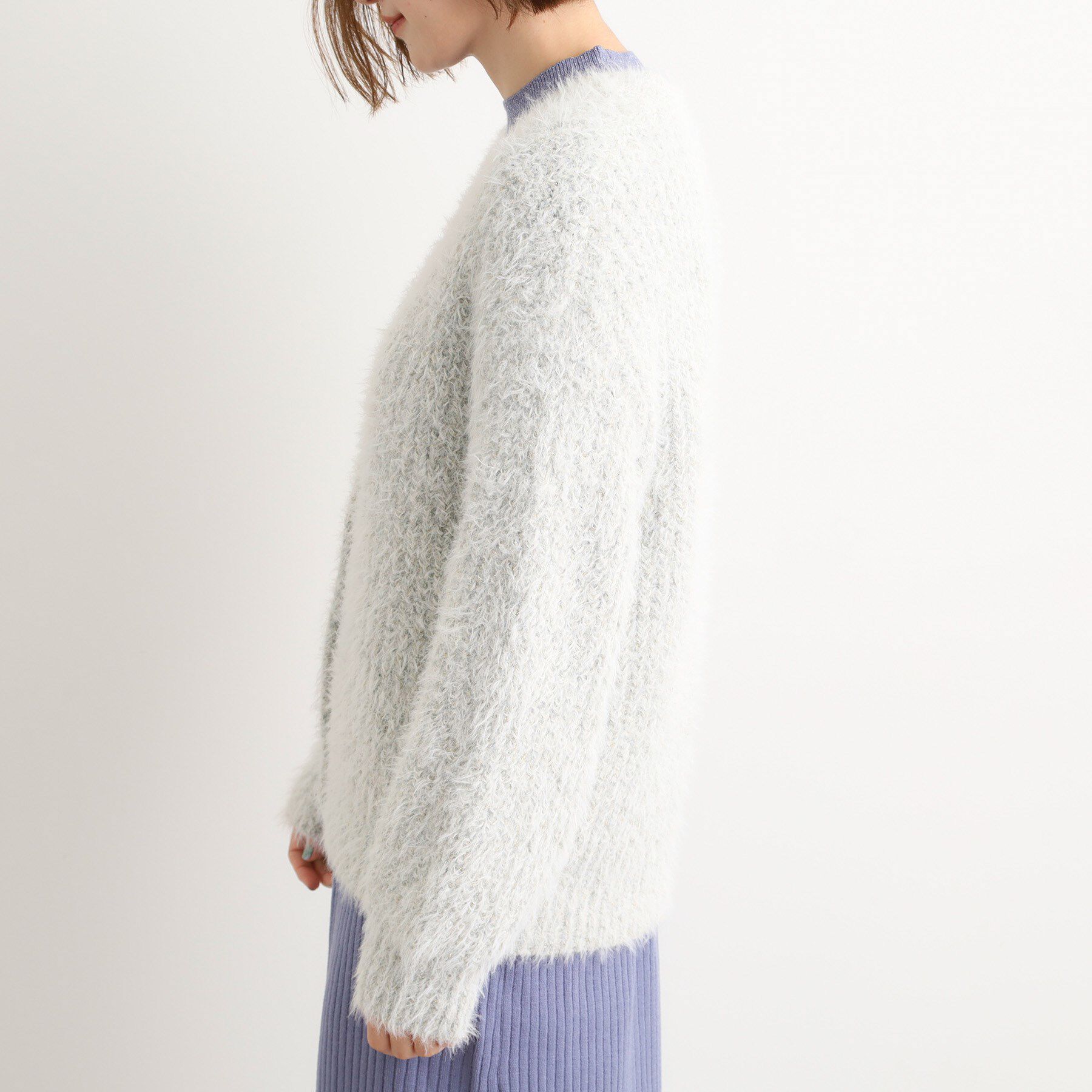 grove「オーバーサイズフェザーカーディガン」|カーディガン|