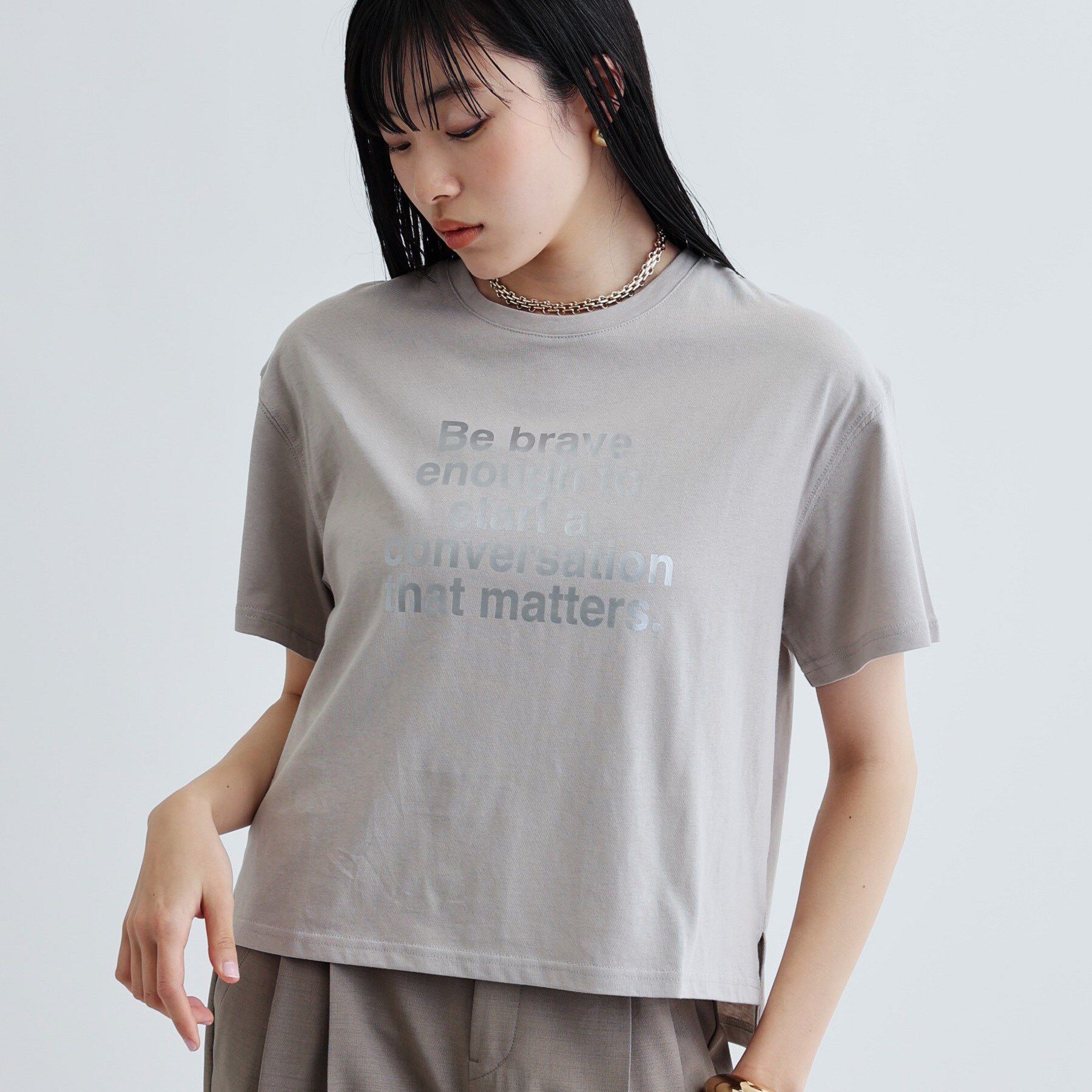 GALLEST「【再入荷】ボックスシルエットロゴTシャツ」|Tシャツ・カットソー|