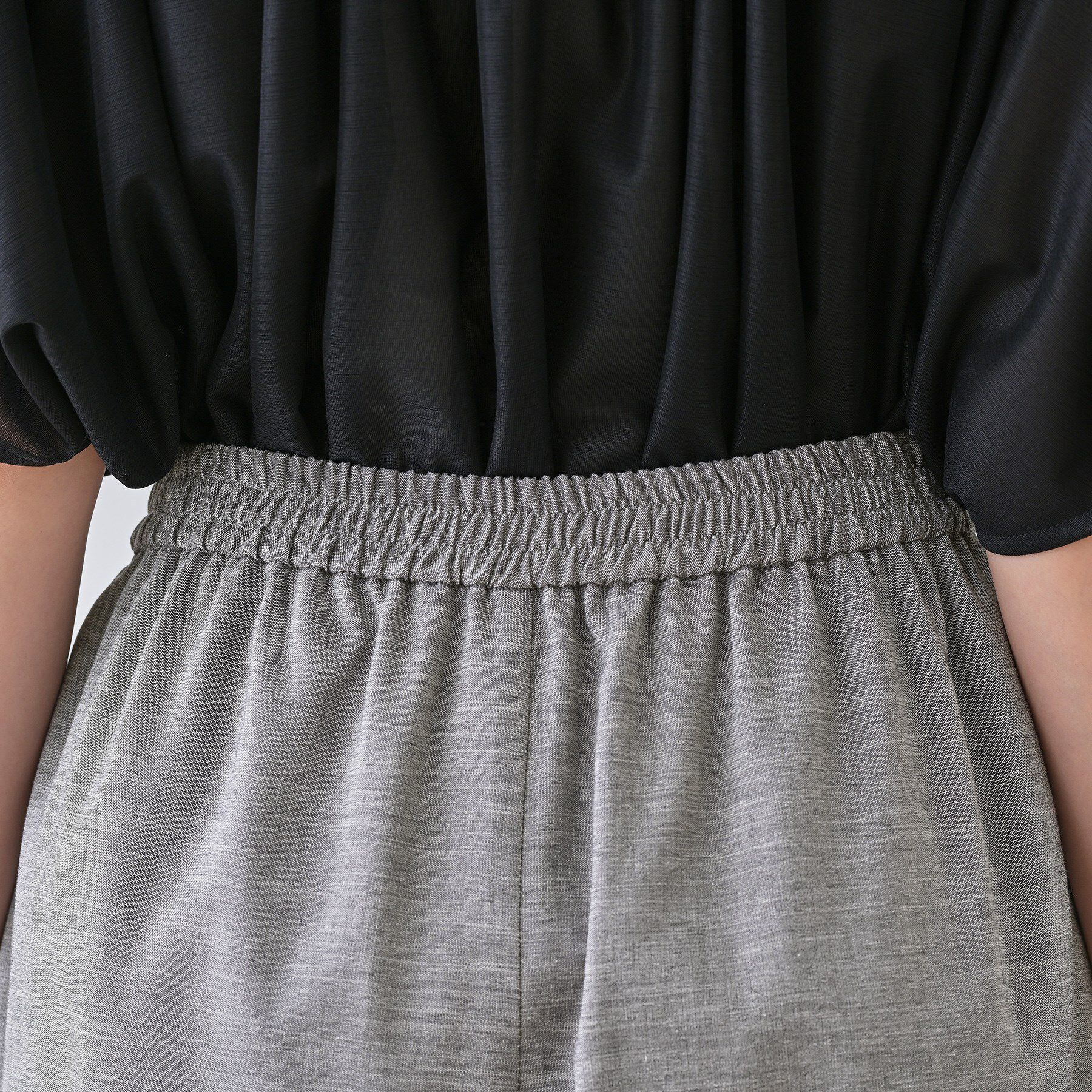 INDIVI「【洗える／清涼感◎】ワイドフレアパンツ／スカーチョ」|その他|