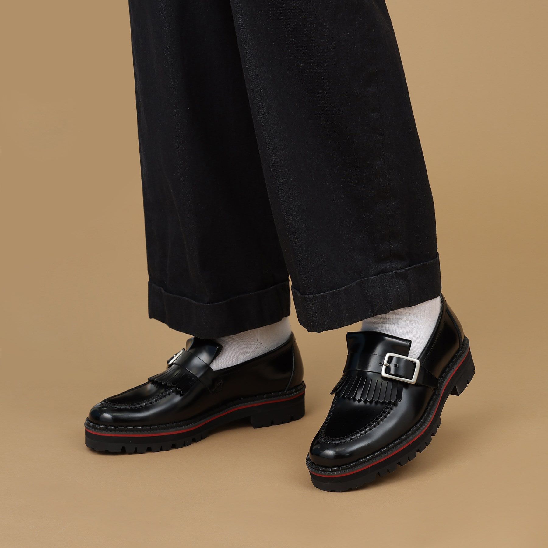 40CARATS&525「40ct＆525 キルトモンクストラップシューズ」|その他|