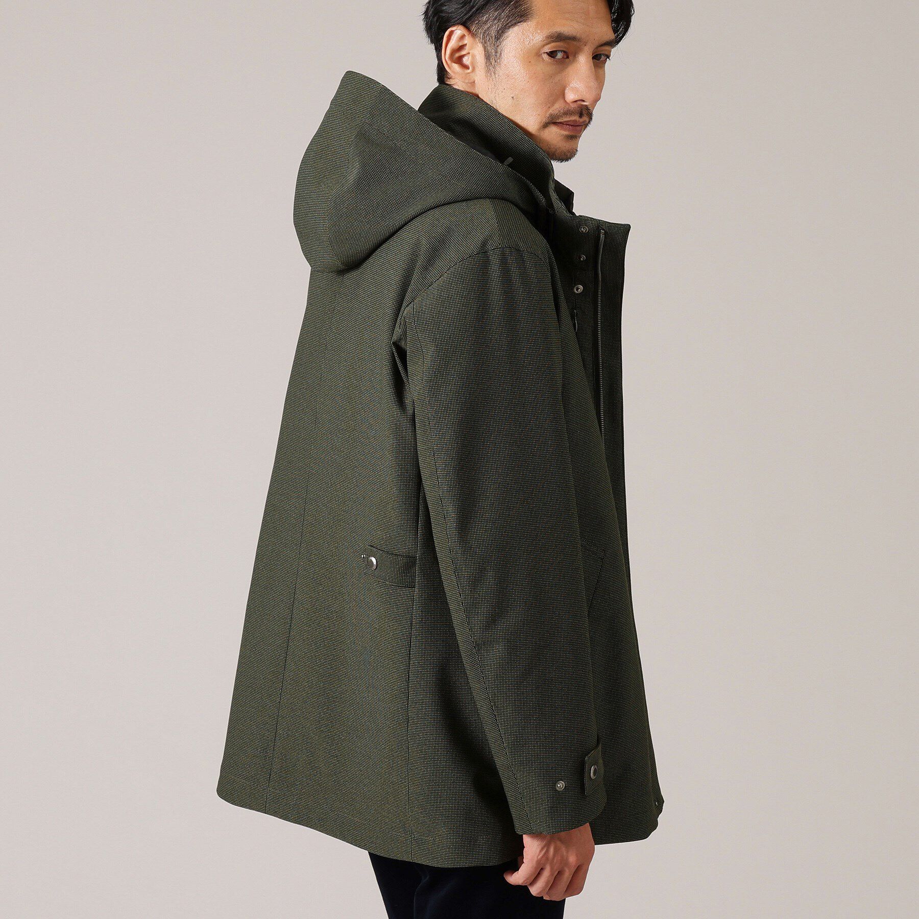 TAKEO KIKUCHI「【3WAY】ドビー ダウンライナー付 ブルゾン」|ブルゾン・スタジャン|