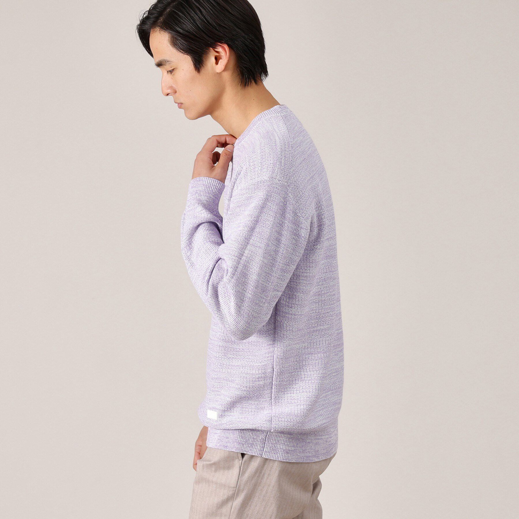 TAKEO KIKUCHI「スプリング メランジ ニット」|ニット・セーター|