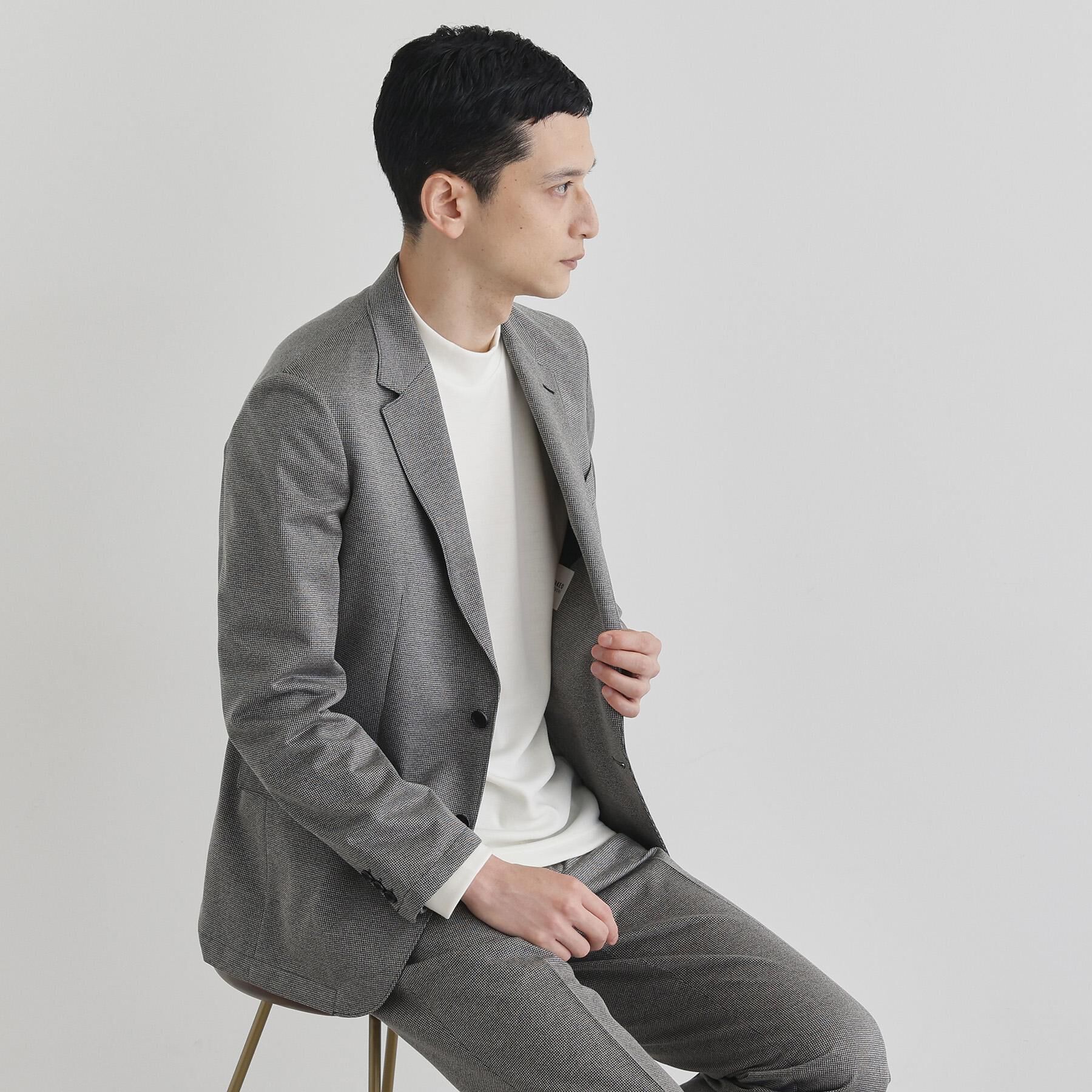 TAKEO KIKUCHI「ピンジャージ 千鳥 ジャケット」|テーラードジャケット|