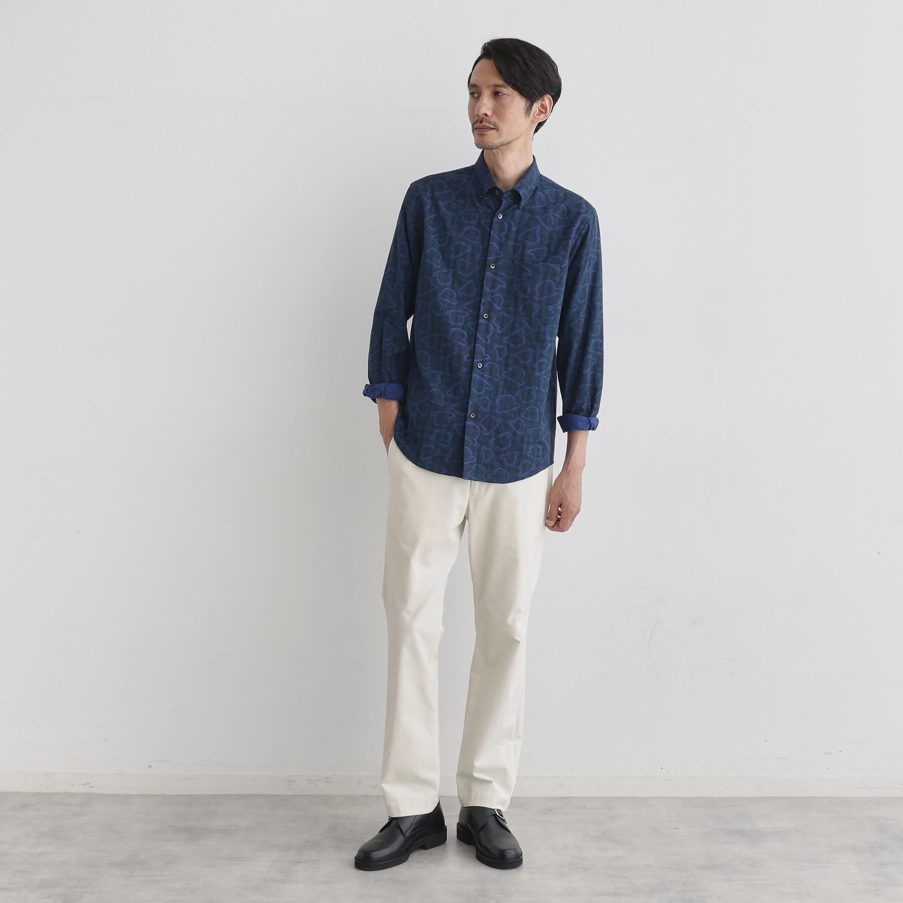 TAKEO KIKUCHI「チェックボーラーガーゼシャツ」|シャツ・ブラウス|