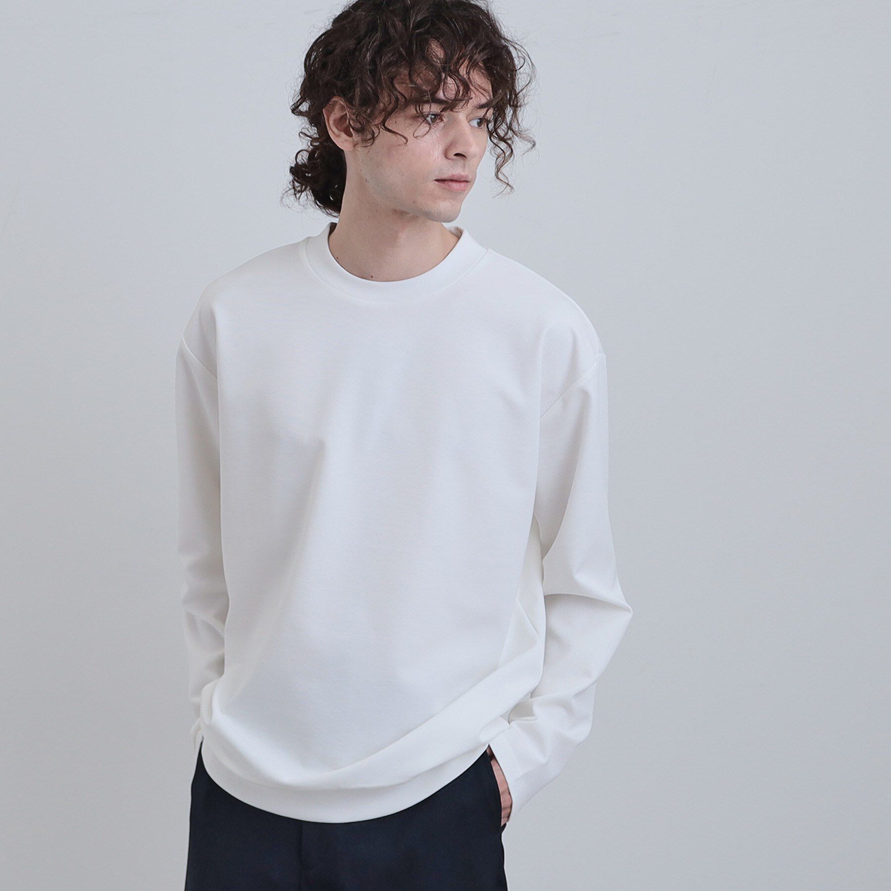 tk.TAKEO KIKUCHI「スマートカットソー」|Tシャツ・カットソー|ホワイト(001)