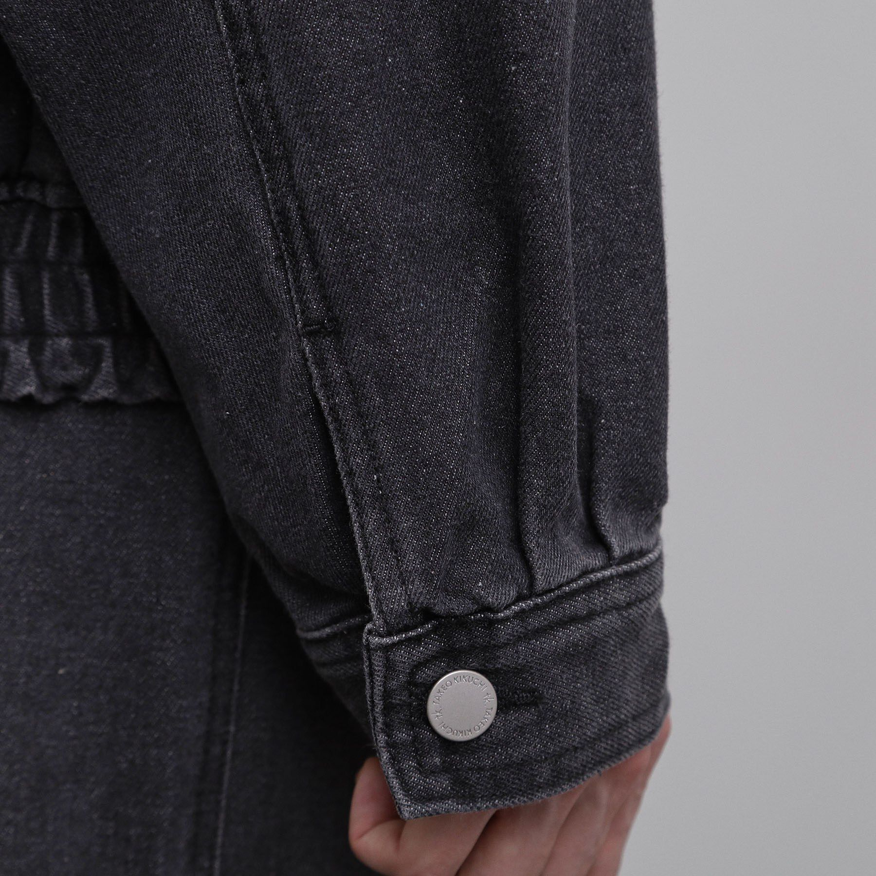 tk.TAKEO KIKUCHI「【上下2点セット】デニムブルゾン＋ワイドデニムパンツ」|スーツ|