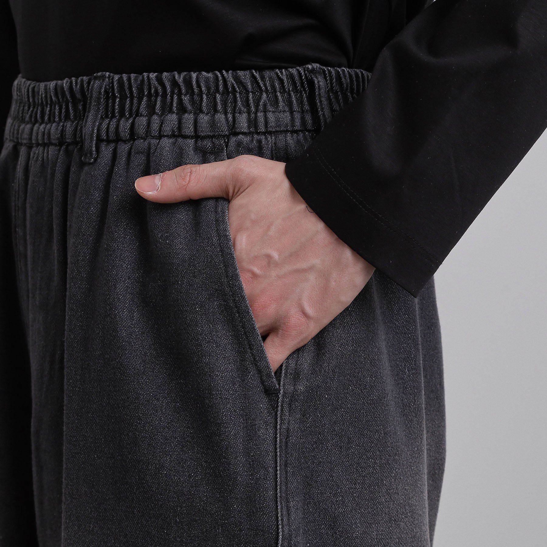 tk.TAKEO KIKUCHI「【上下2点セット】デニムブルゾン＋ワイドデニムパンツ」|スーツ|