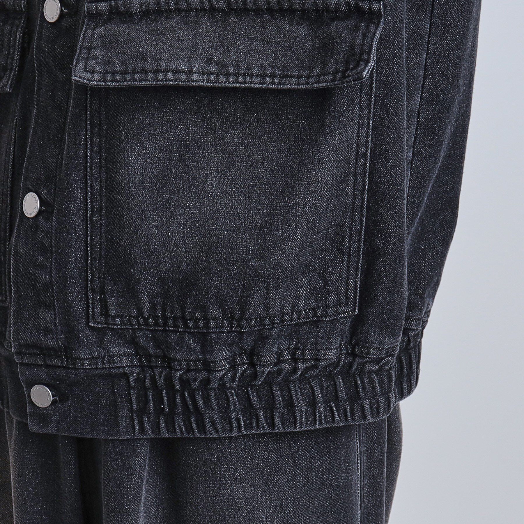 tk.TAKEO KIKUCHI「【上下2点セット】デニムブルゾン＋ワイドデニムパンツ」|スーツ|