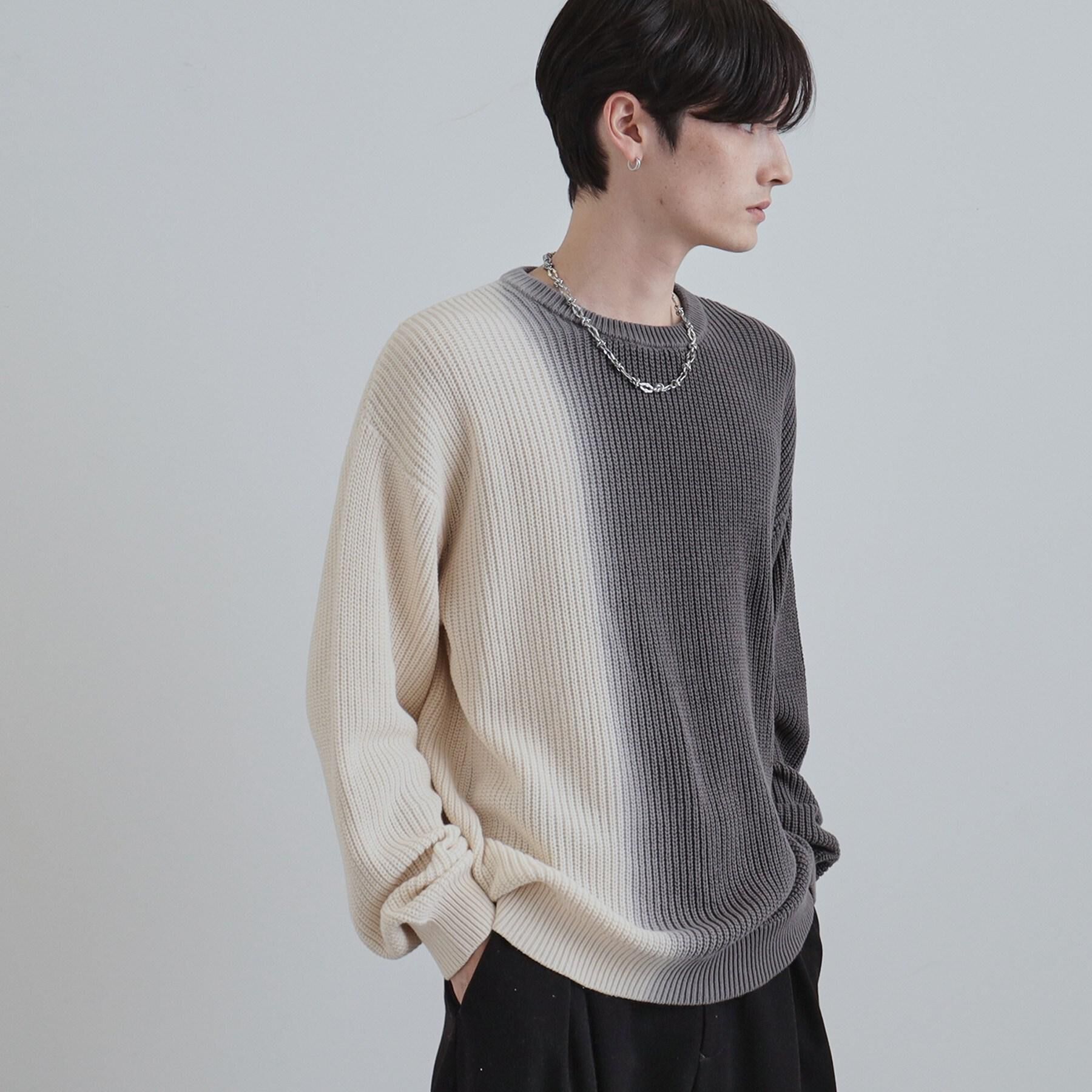 tk.TAKEO KIKUCHI「グラデダイニットプルオーバー」|ニット・セーター|