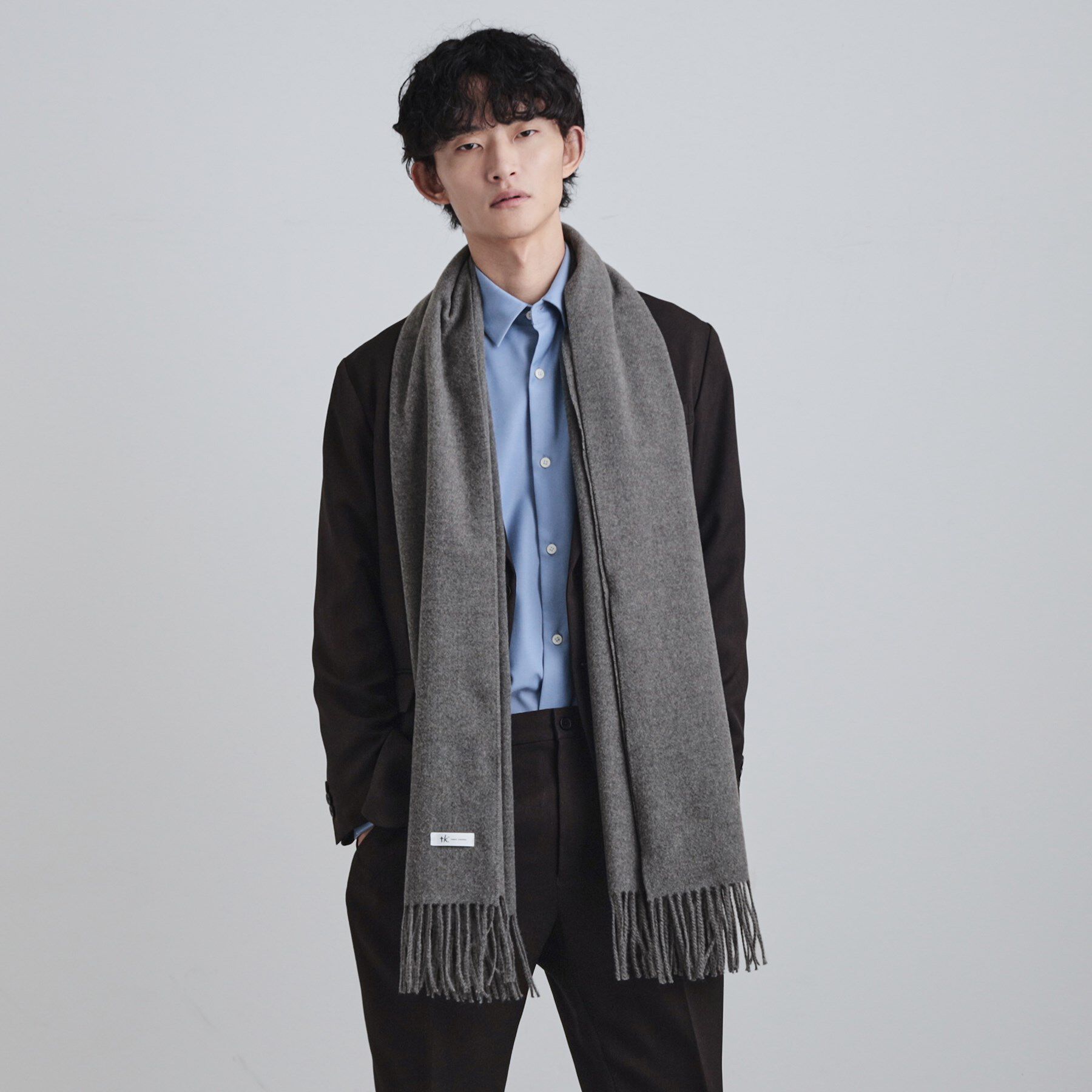 tk.TAKEO KIKUCHI「ソフトワイドマフラー」|ストール|