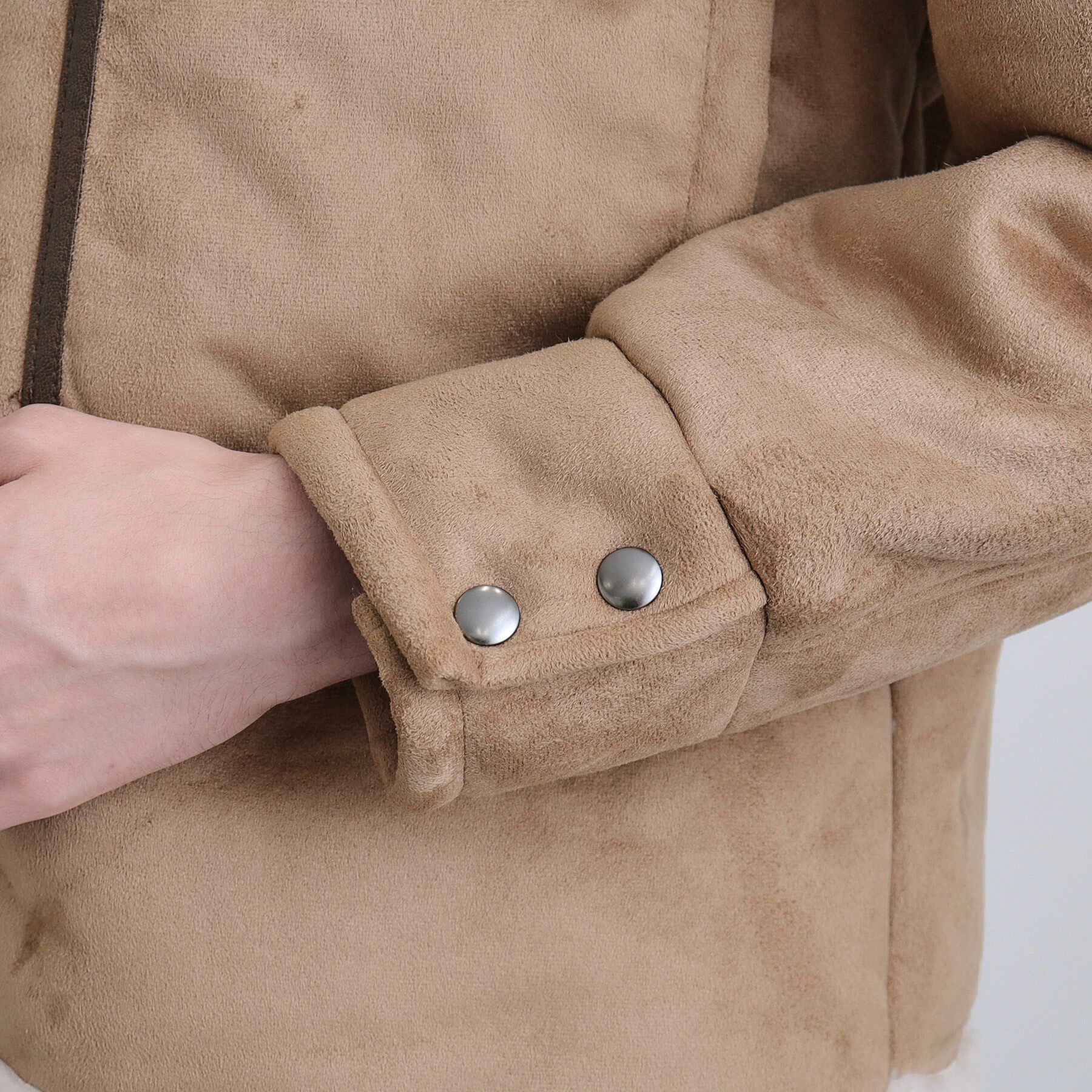 tk.TAKEO KIKUCHI「フェイクムートンブルゾン」|ブルゾン・スタジャン|