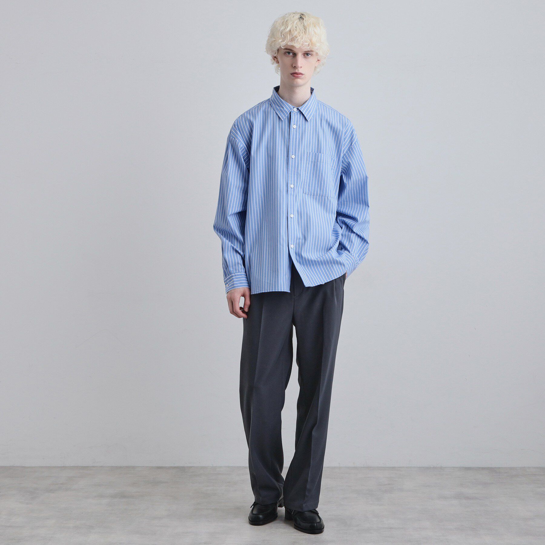 tk.TAKEO KIKUCHI「【月間売上NO.1】7色展開選べるアソートブロードシャツ/防シワ/ウォッシャブル」|シャツ・ブラウス|